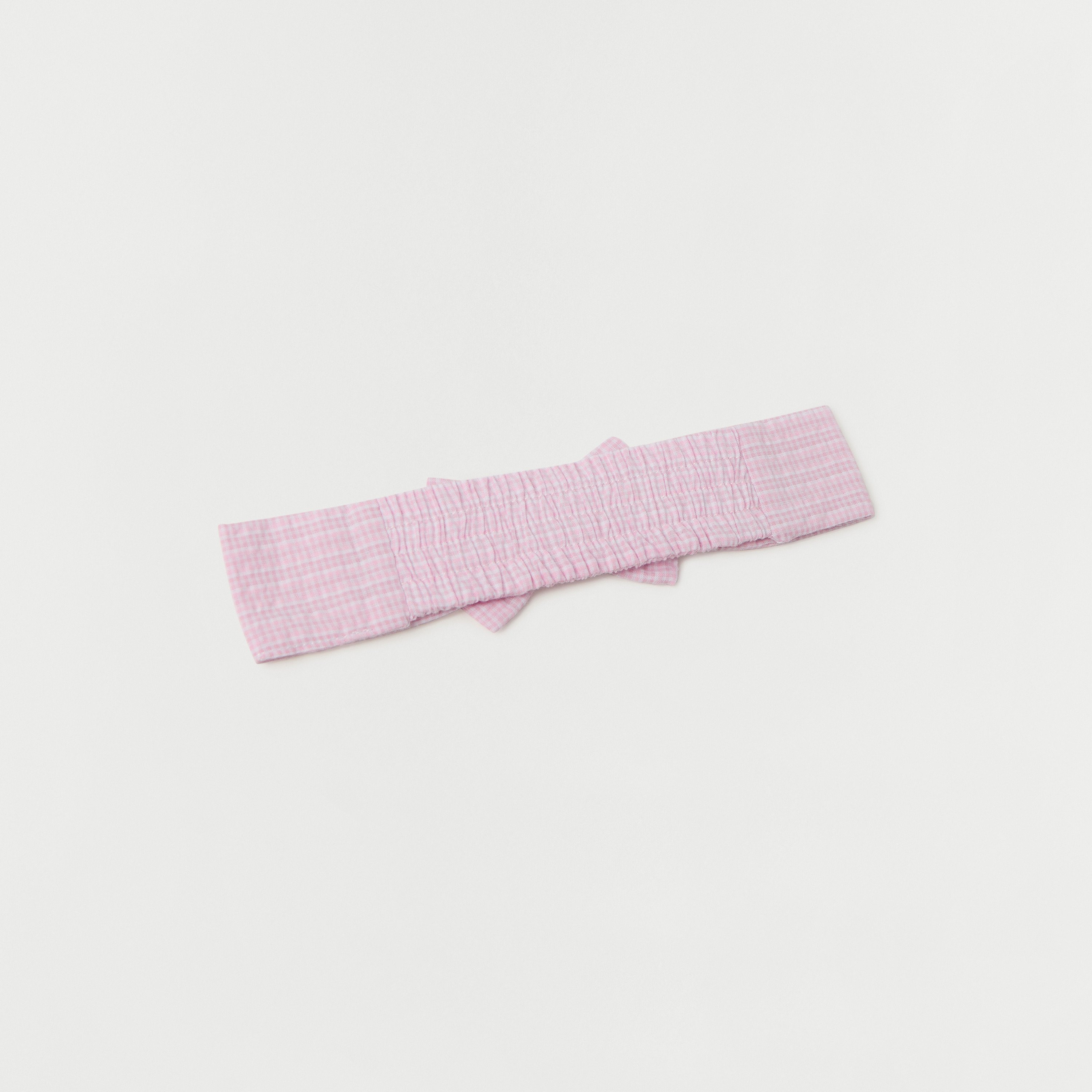 شريطة رأس كاروهات بفيونكة من جيجلز-baby-girls-accessories-hairaccessories-image-3
