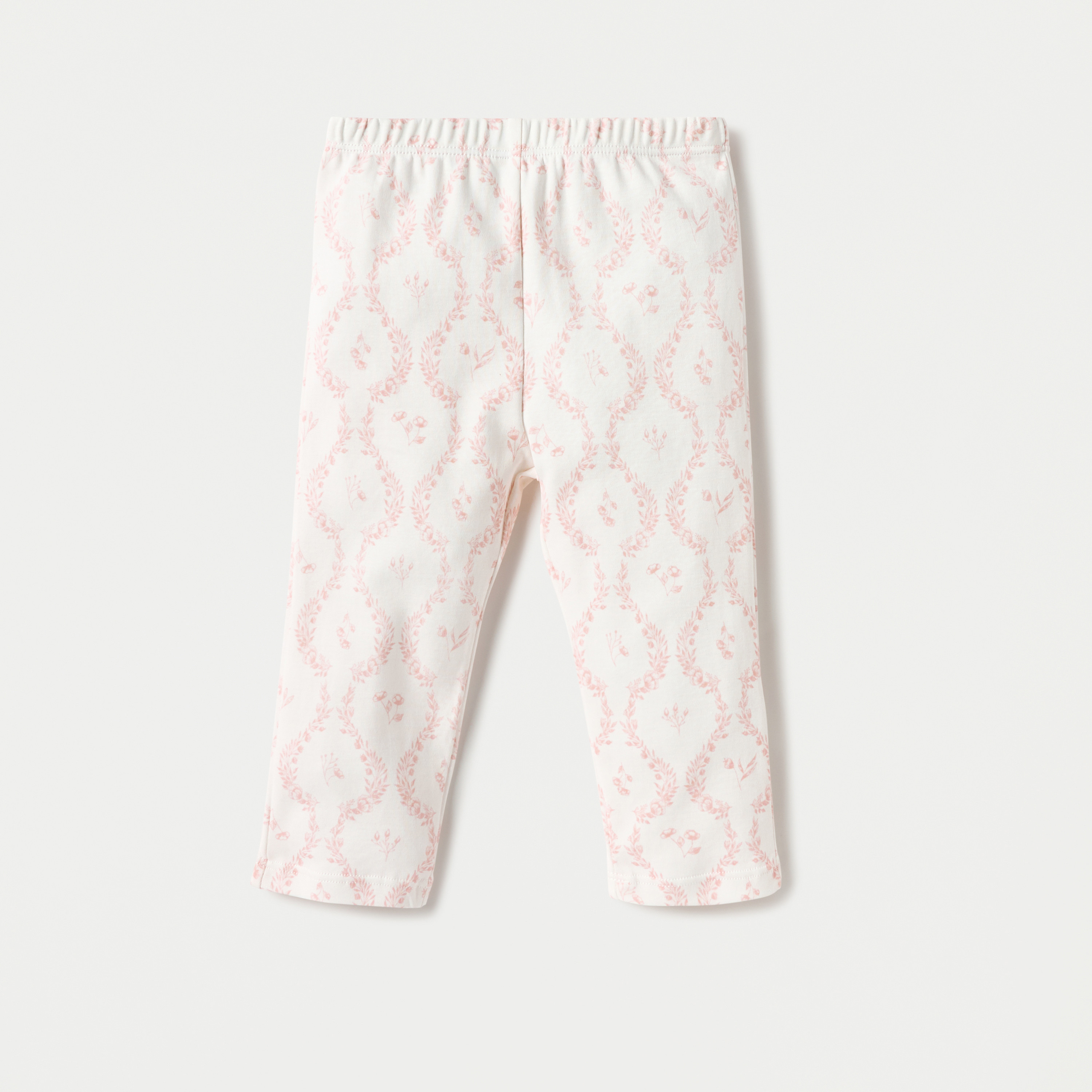 طقم بنطلون بيجاما وتيشيرت بزخارف أرنب من جيجلز-baby-girls-clothing-nightwear-pyjamasets-image-3