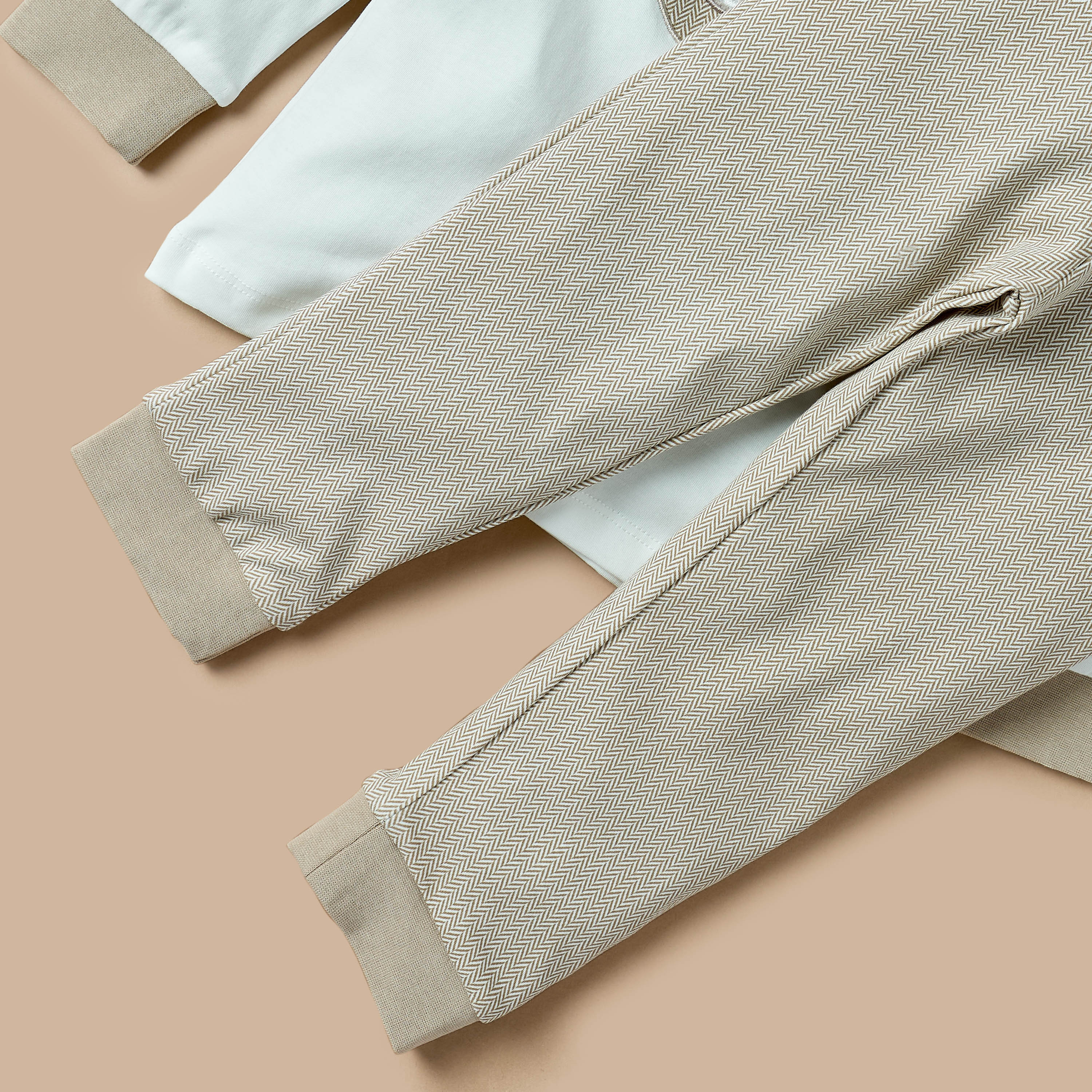 طقم بنطلون بيجاما وتيشيرت بزخارف ثعلب من جيجلز-baby-boys-clothing-nightwear-pyjamasets-image-5