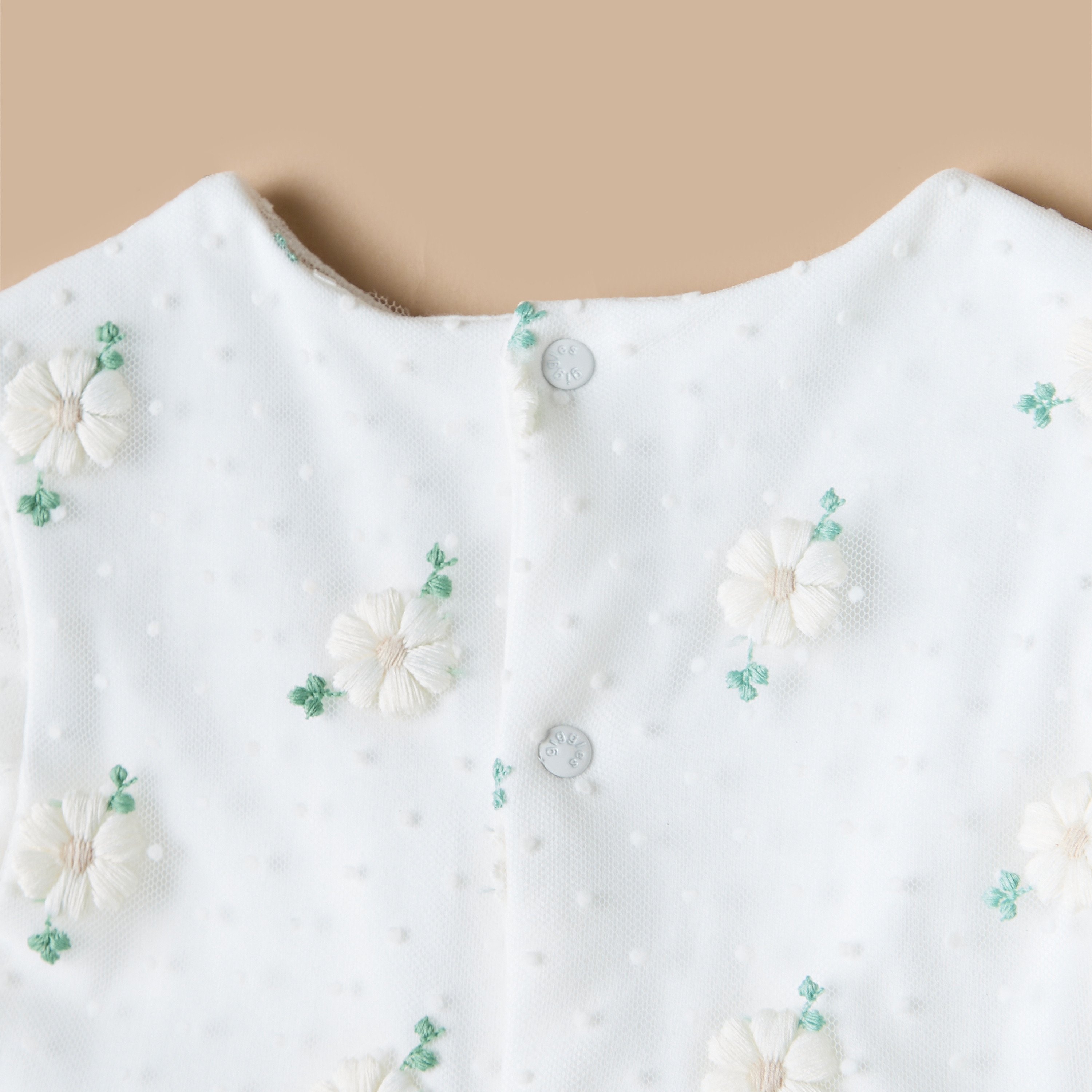 Buy Giggles All-Over Floral Embroidered A-line Dress with