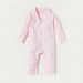 Giggles Checked Sleepsuit with Collar and Button Closure-Sleepsuits-thumbnail-0