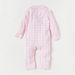 Giggles Checked Sleepsuit with Collar and Button Closure-Sleepsuits-thumbnailMobile-3