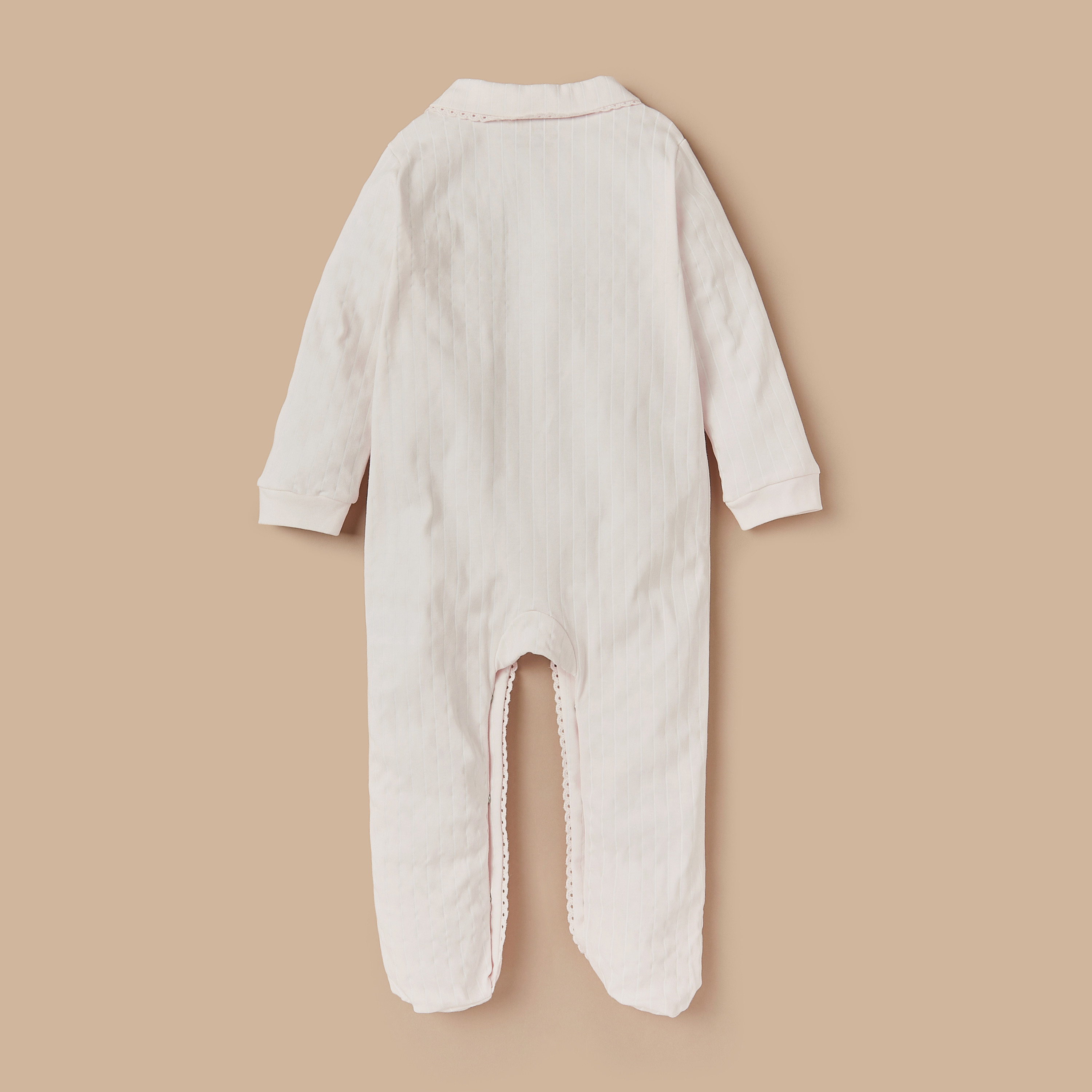 Giggles Striped Long Sleeves Sleepsuit with Button Closure-baby-girls-clothing-nightwear-sleepsuits-image-4