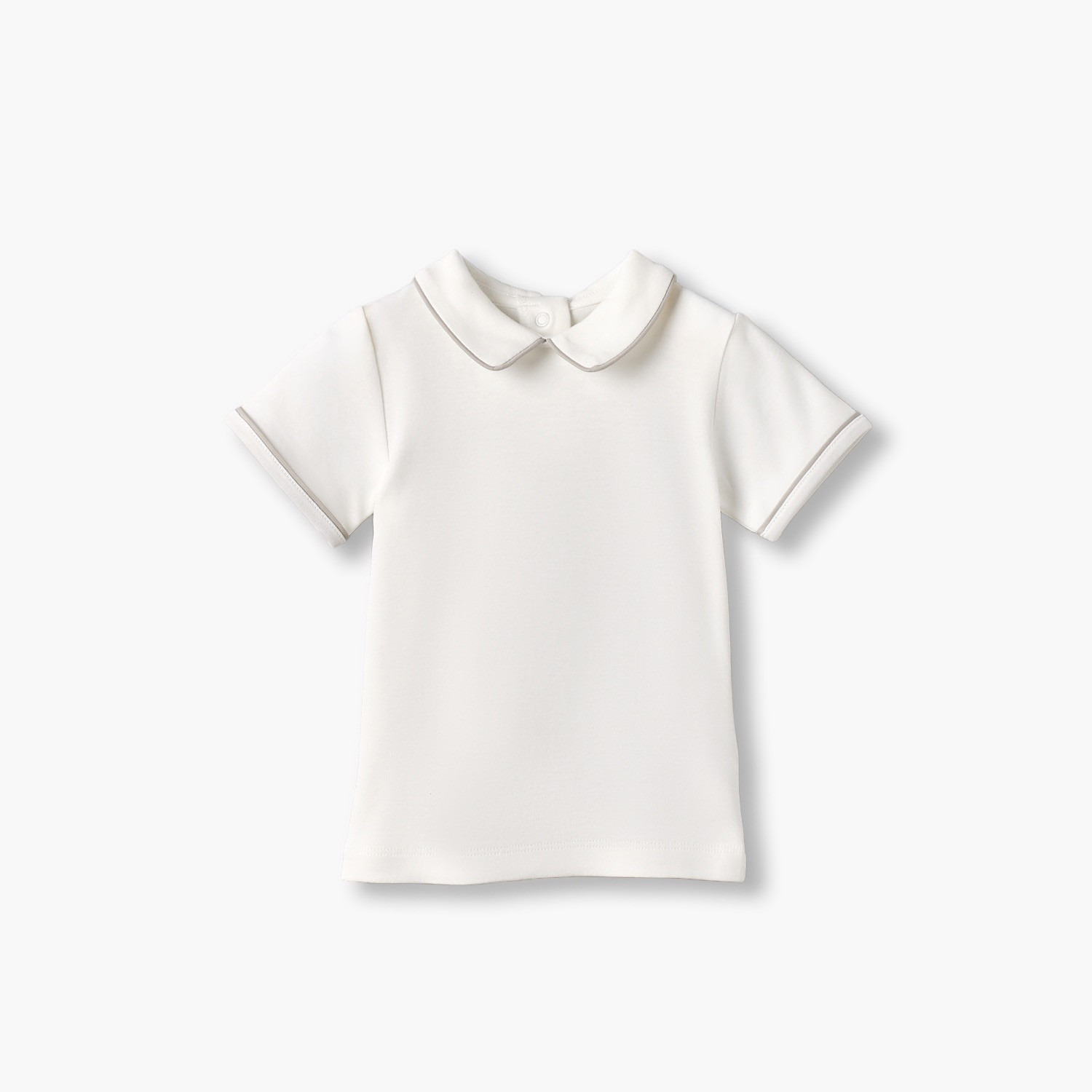 طقم تيشيرت بأكمام قصيرة وياقة بيتر بان وبنطلون دنغري مع تطريز من جيجلز-baby-boys-clothing-setsandcoords-image-11