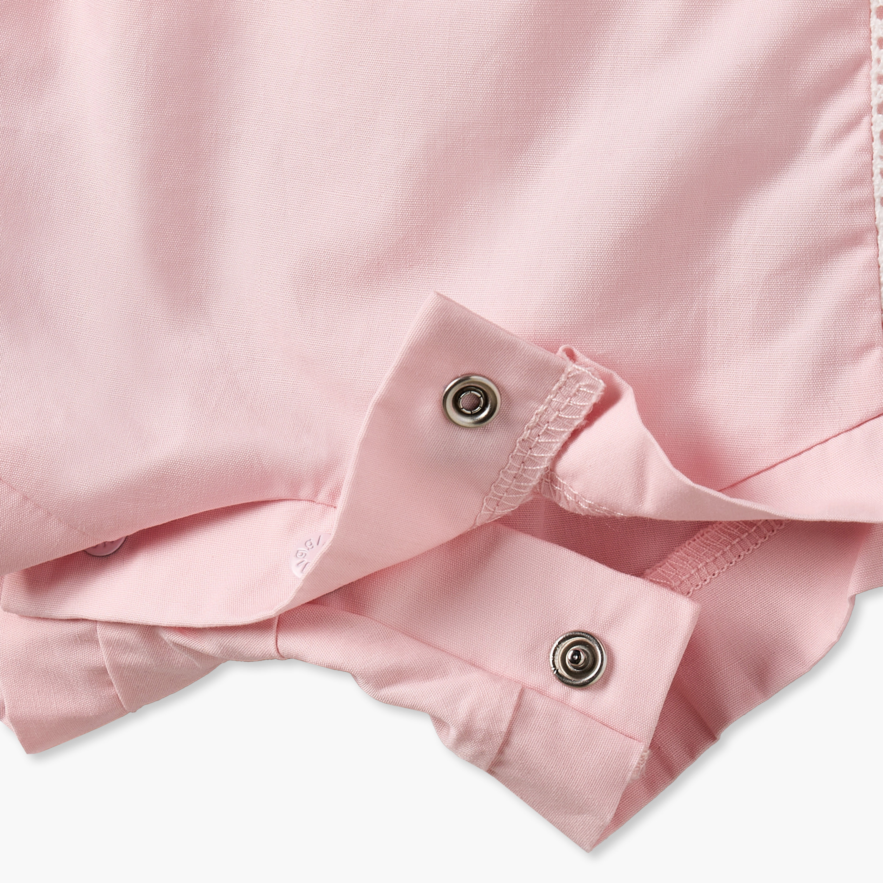 طقم بلوزة بأكمام قصيرة وياقة بيتر بان مع دنغري وتفاصيل دانتيل من جيجلز-baby-girls-clothing-setsandcoords-image-6