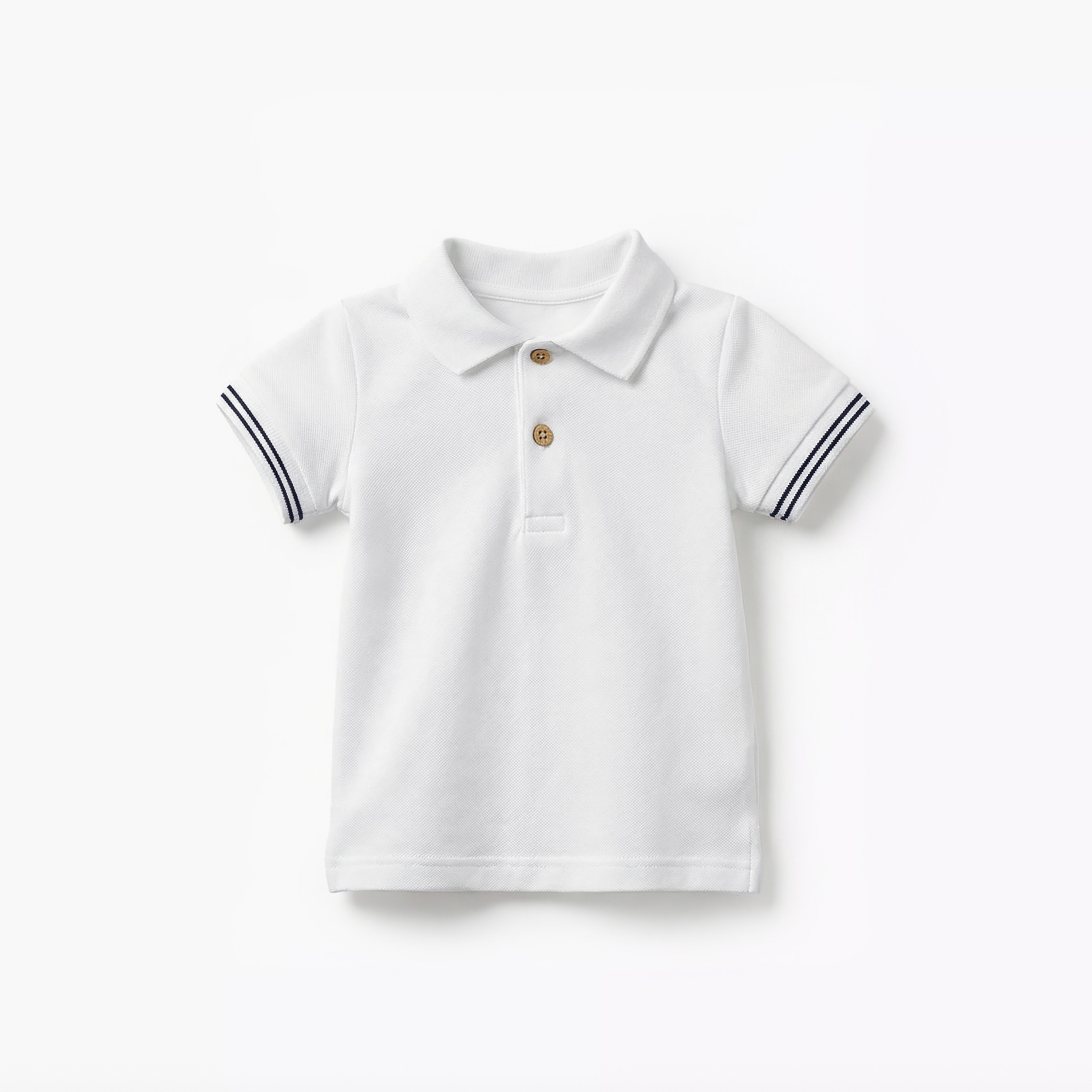 Giggles Collared Neck Short Sleeve T-shirt and Dungaree Set with Pockets-baby-boys-clothing-rompers-image-4