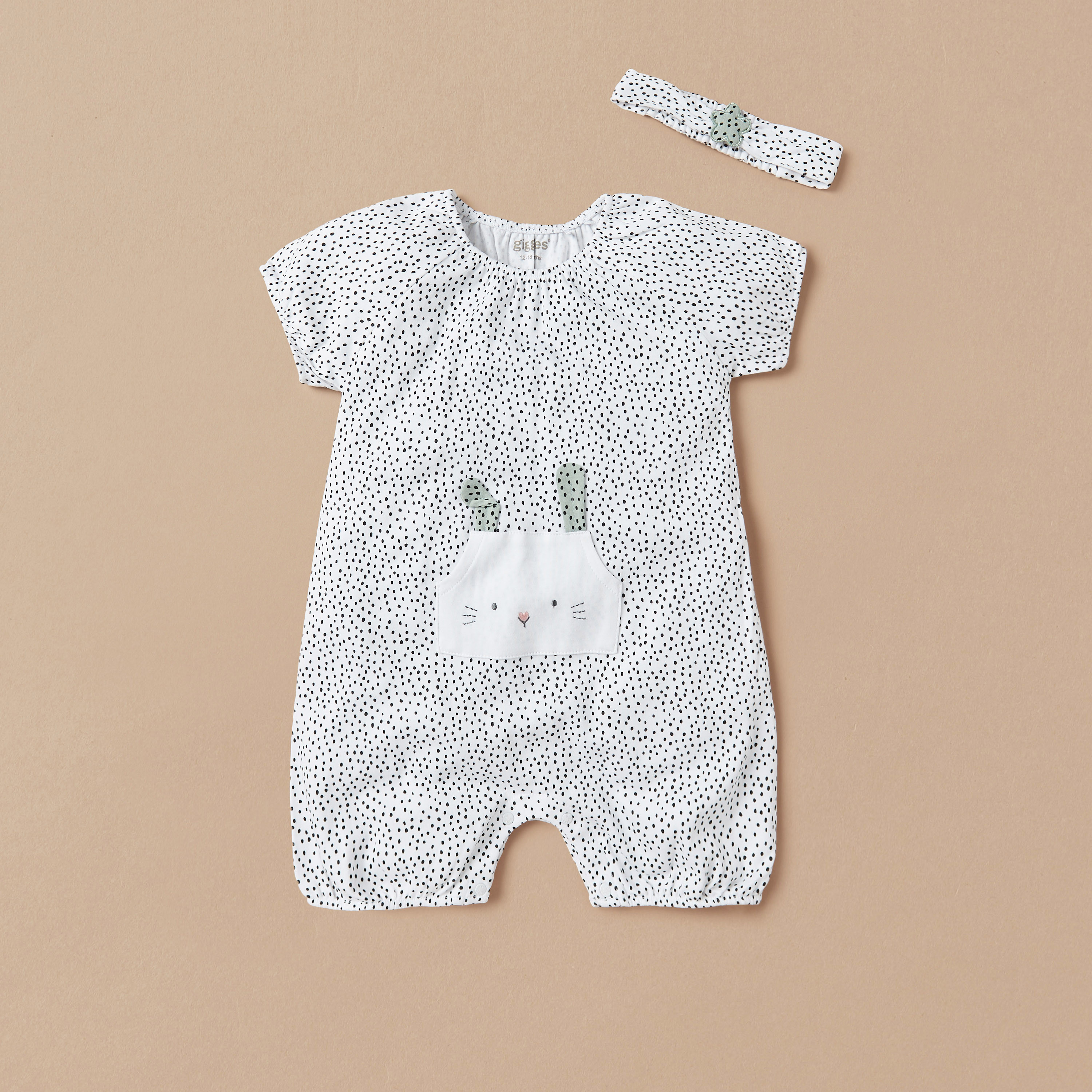 Giggles All-Over Print Romper with Headband-baby-girls-clothing-rompers-image-1