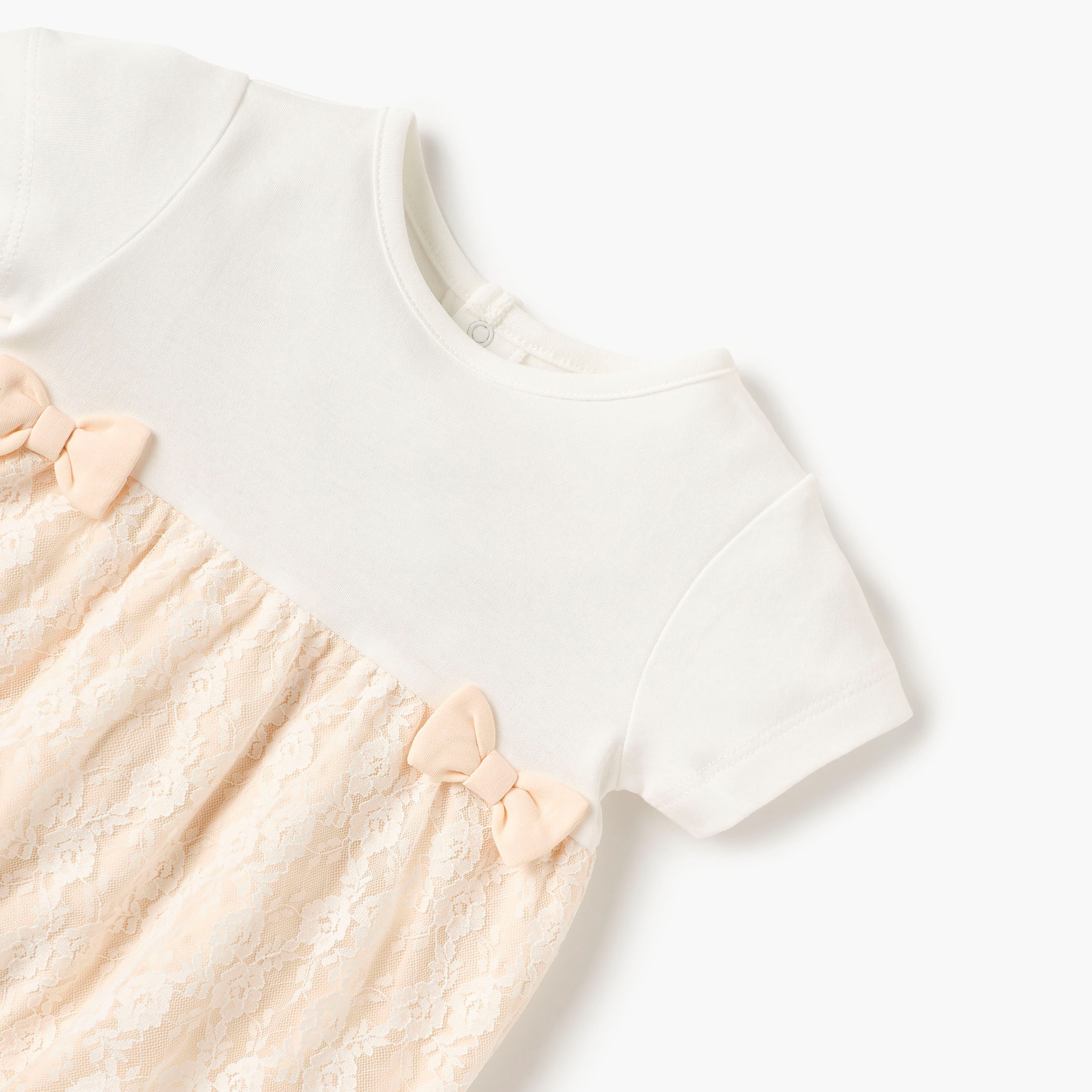 أفرول بارز الملمس بأكمام قصيرة وأزرار إغلاق من جيجلز-baby-girls-clothing-rompers-image-3