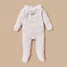 Giggles Studded Sleepsuit with Ruffled Collar and Bow Applique Detail-Sleepsuits-thumbnailMobile-0
