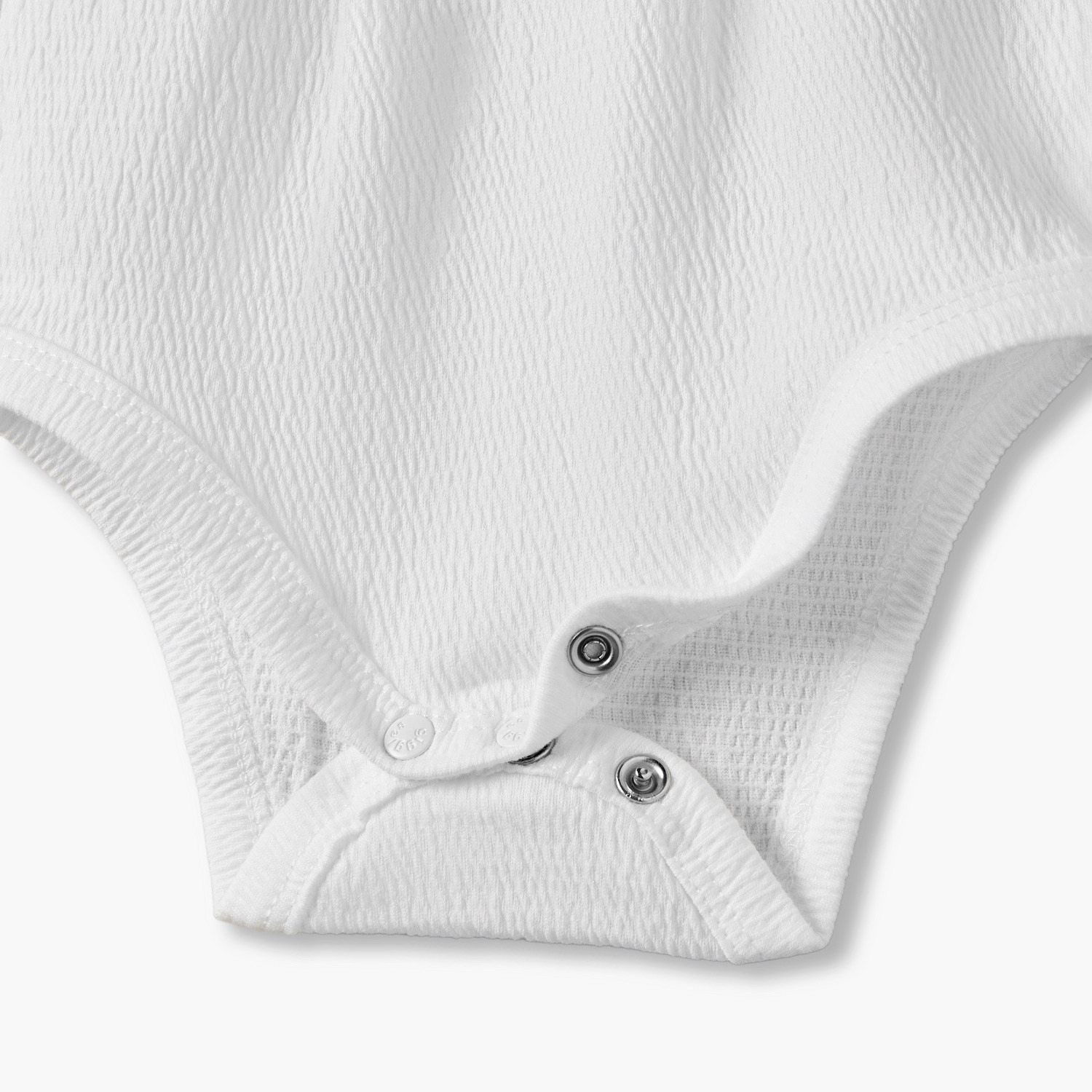 طقم بودي قطني بأكمام قصيرة وياقة مستديرة مع حواف دانتيل من جيجلز - قطعتين-baby-boys-clothing-bodysuits-image-6