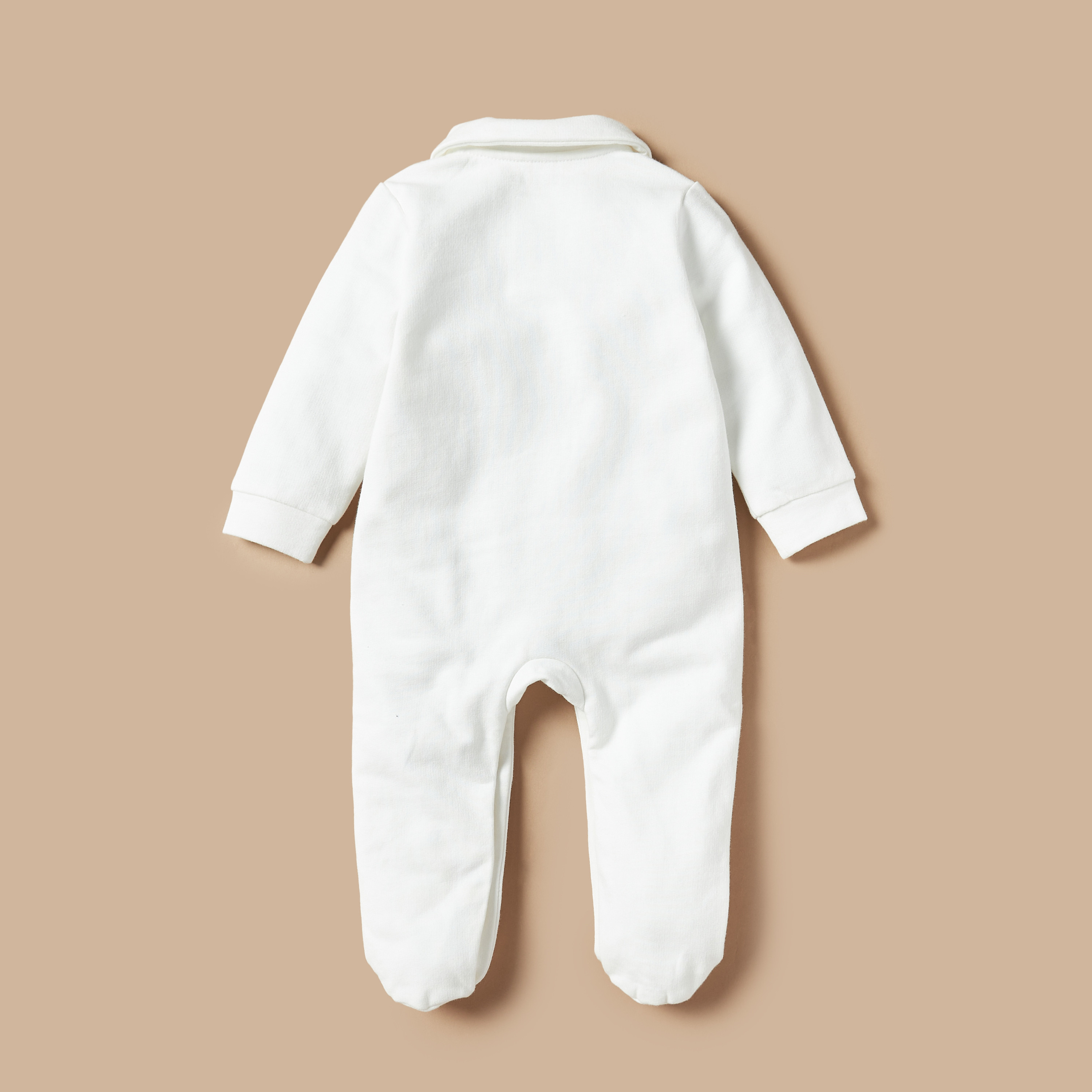 Giggles Floral Embroidery Sleepsuit with Collar and Long Sleeves-baby-girls-clothing-nightwear-sleepsuits-image-3