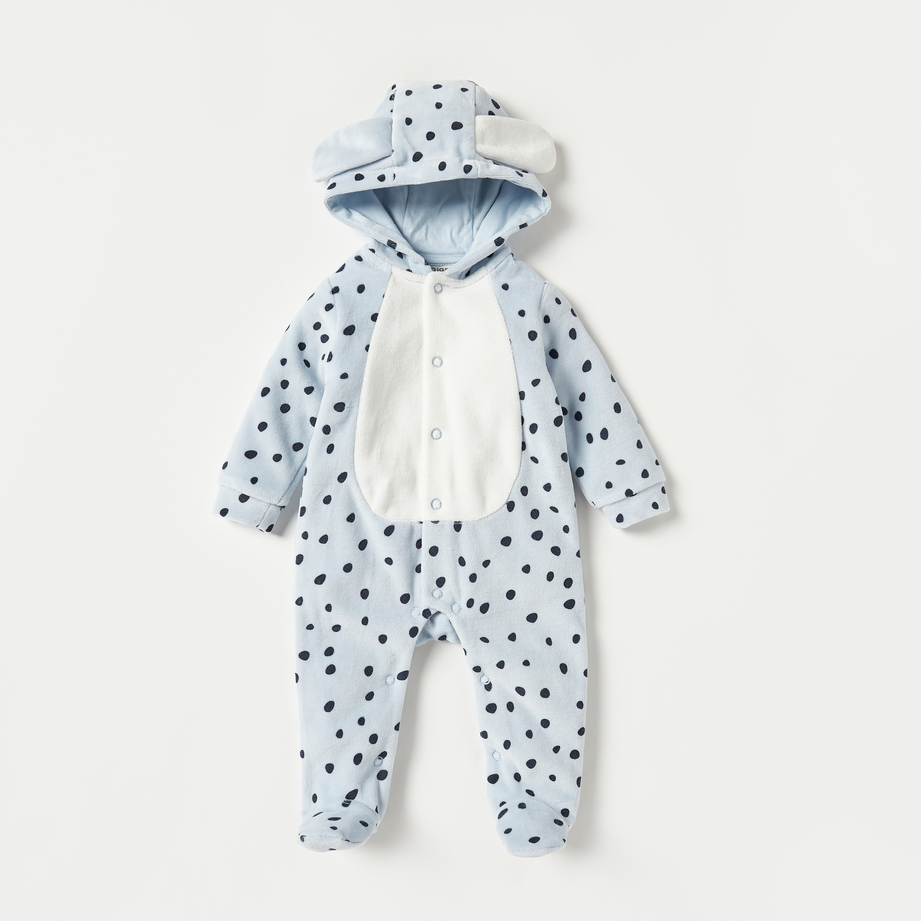 Polka dot hot sale sleepsuit