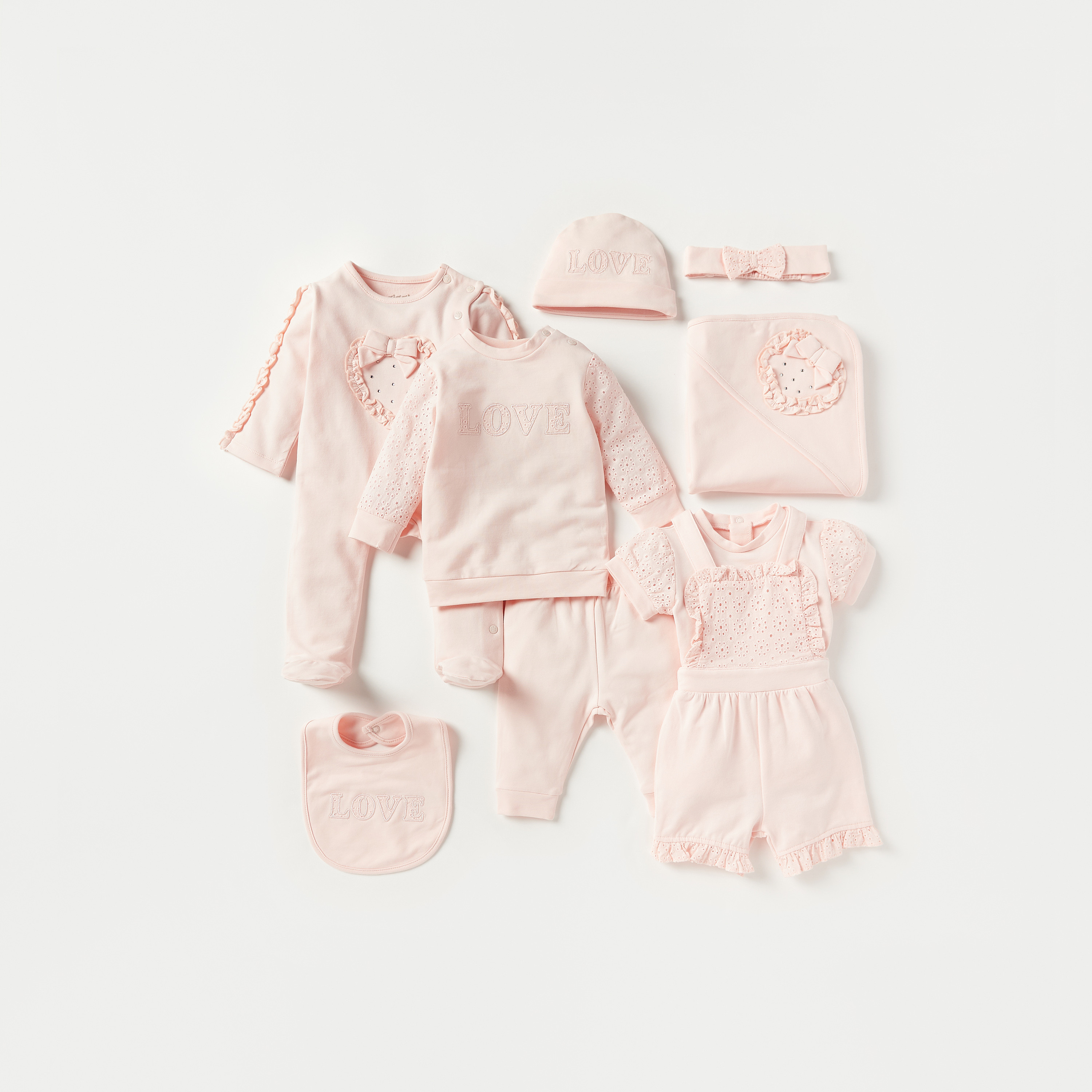 طقم بنطلون بيجاما وتيشيرت مطرز من جيجلز-baby-girls-clothing-nightwear-pyjamasets-image-6