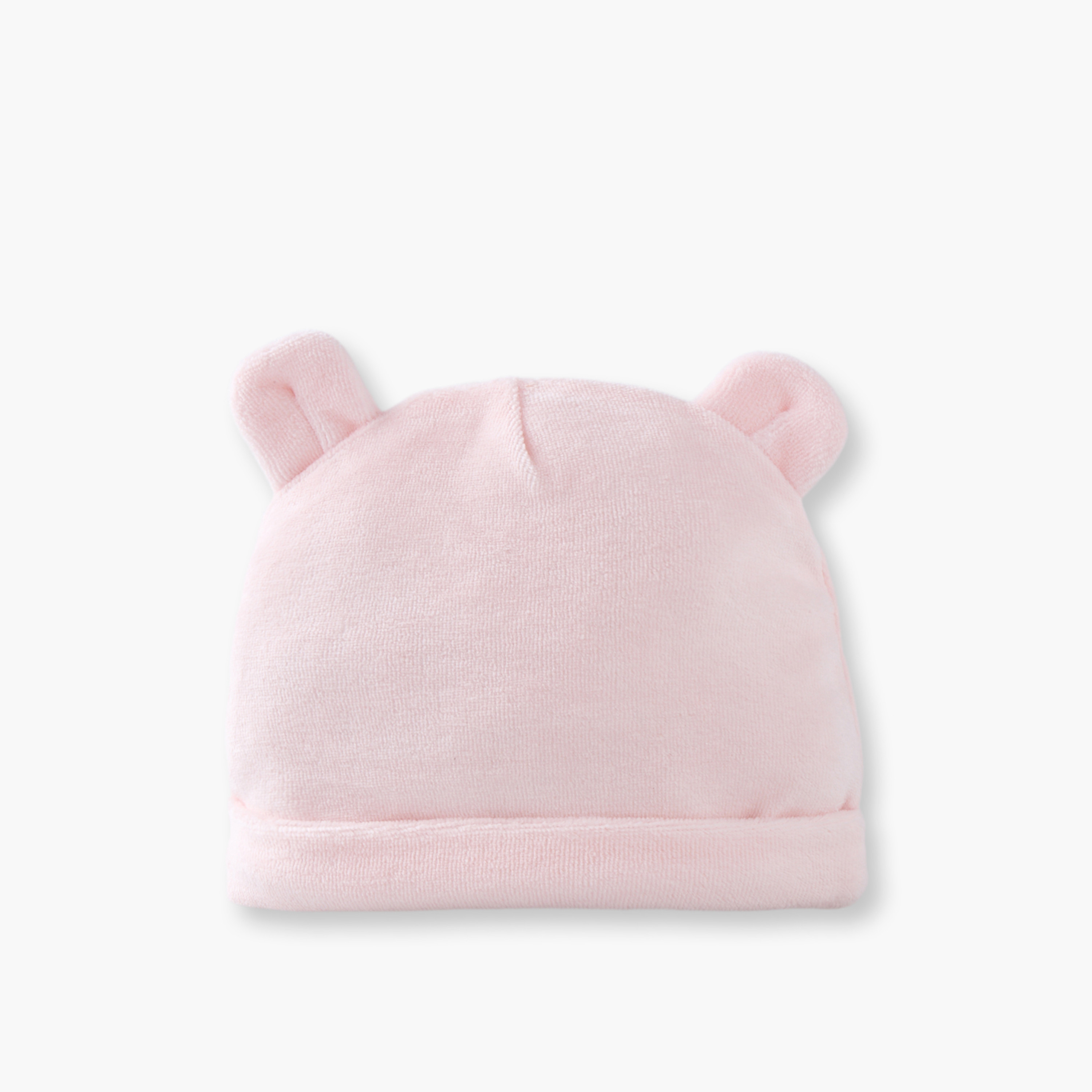 طقم قبعات بتفاصيل أذن ثلاثية الأبعاد من جونيورز - قطعتين-baby-girls-clothing-winterwear-winteraccessories-image-4