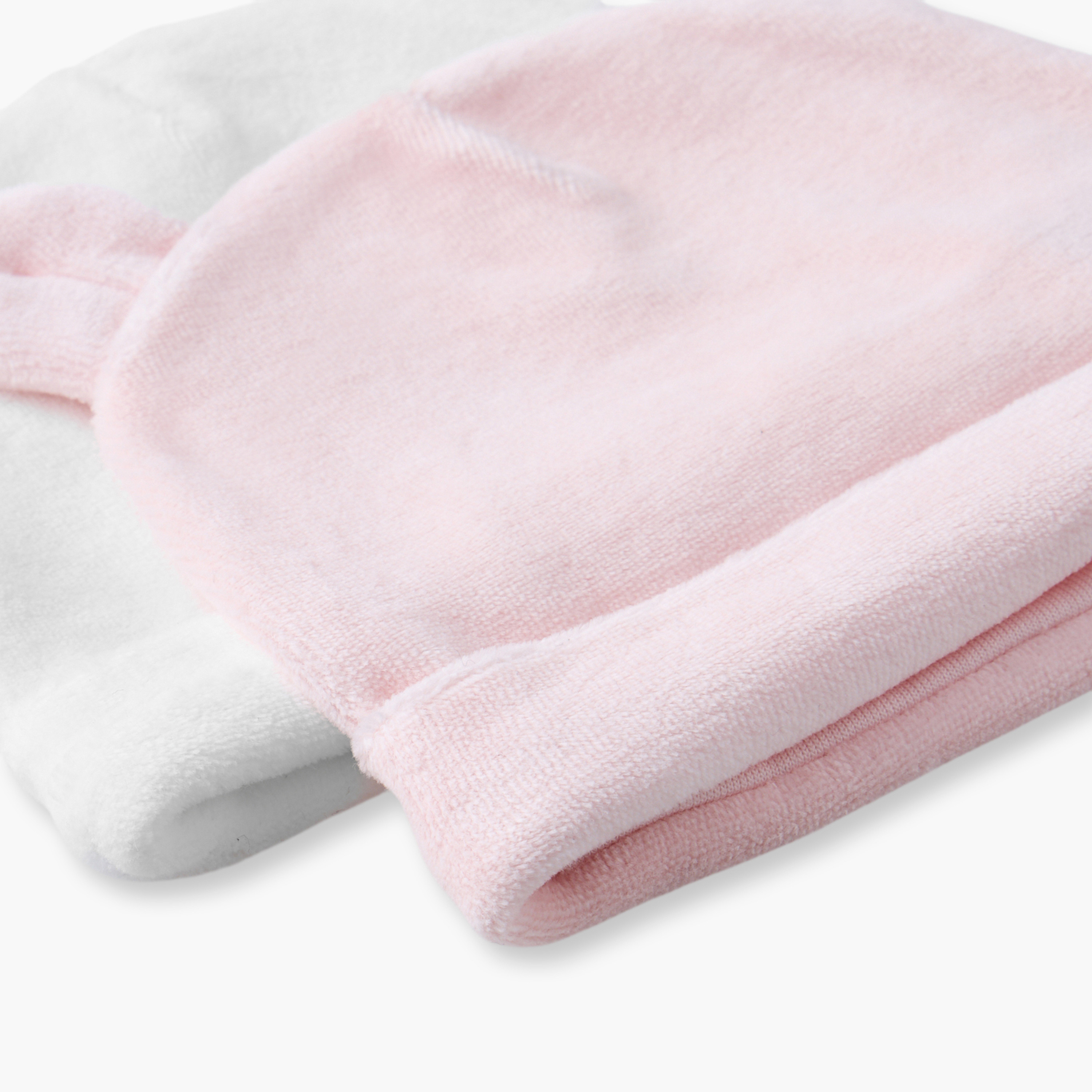 طقم قبعات بتفاصيل أذن ثلاثية الأبعاد من جونيورز - قطعتين-baby-girls-clothing-winterwear-winteraccessories-image-7