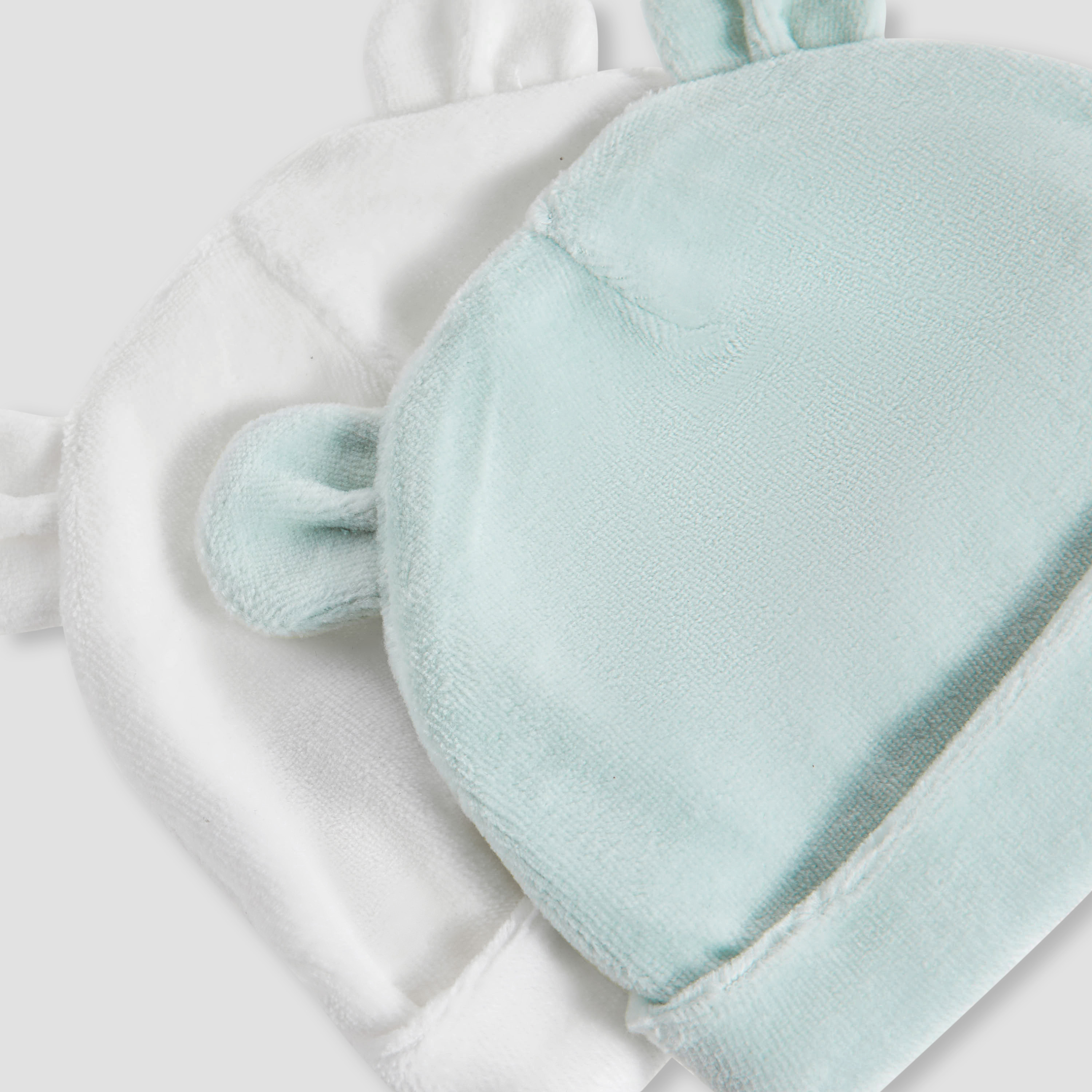 قبعات أطفال بتفاصيل أذن من جونيورز - طقم من قطعتين-baby-boys-accessories-caps-image-6