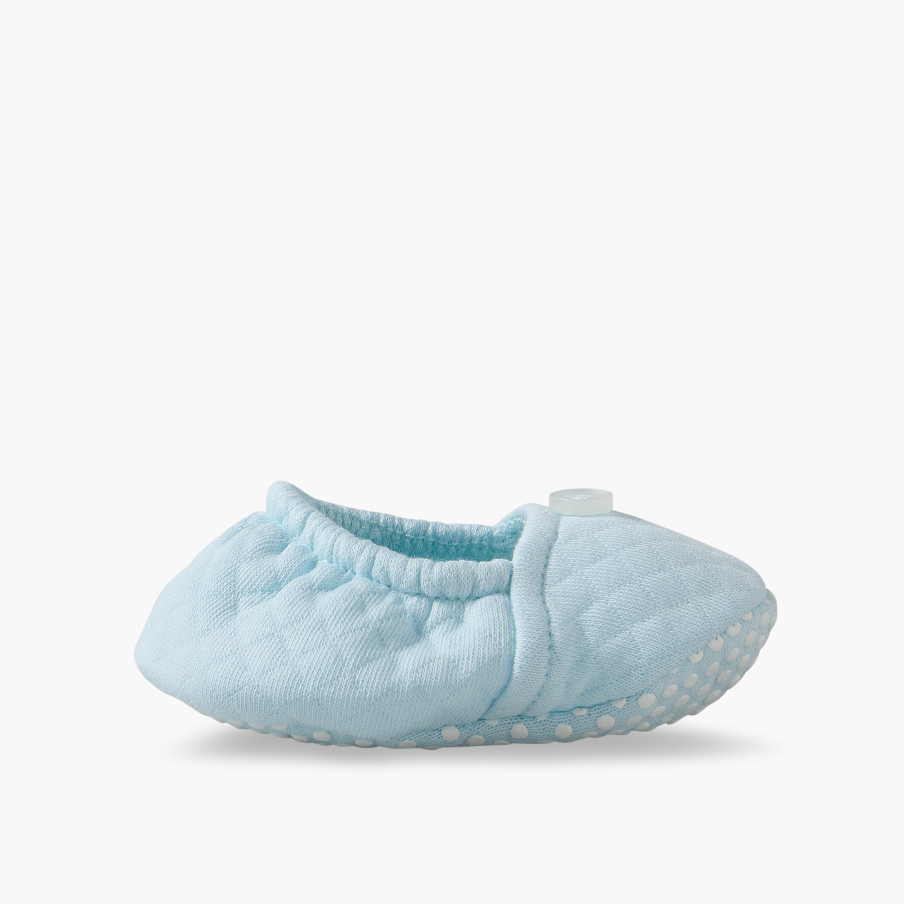Giggles Quilted Cap with Booties-baby-boys-accessories-caps-image-3