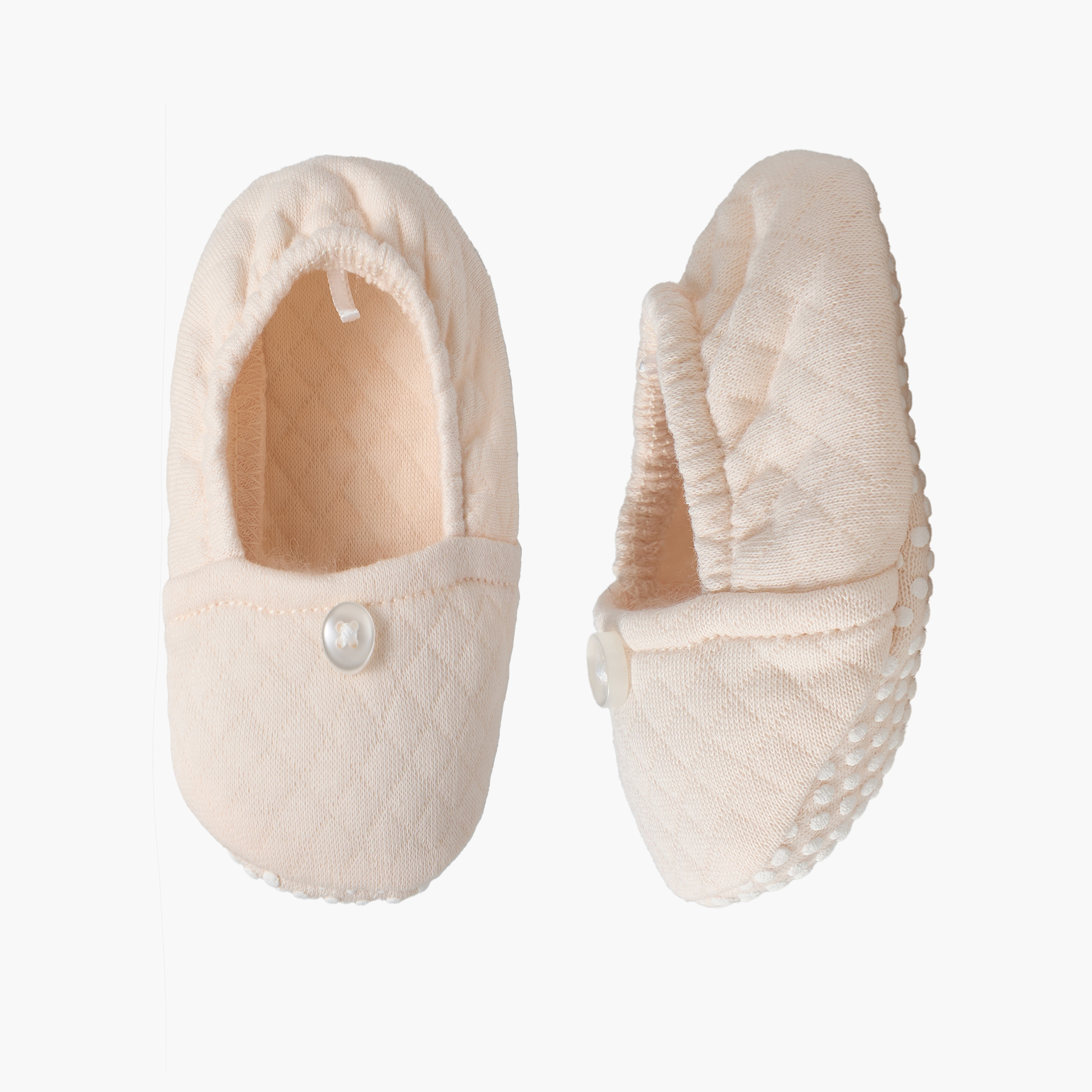 Giggles Quilted Cap with Booties-baby-boys-accessories-caps-image-1