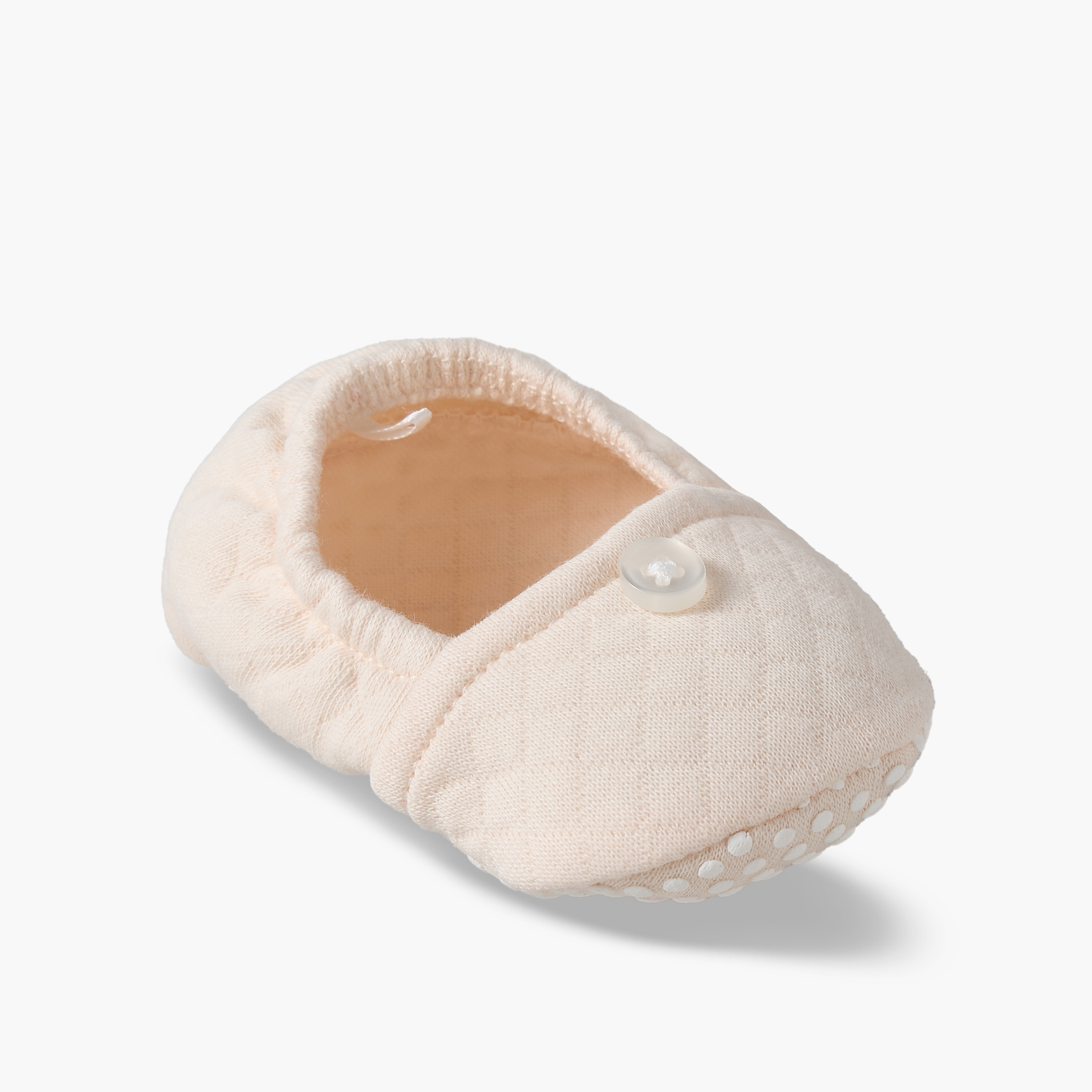 Giggles Quilted Cap with Booties-baby-boys-accessories-caps-image-2