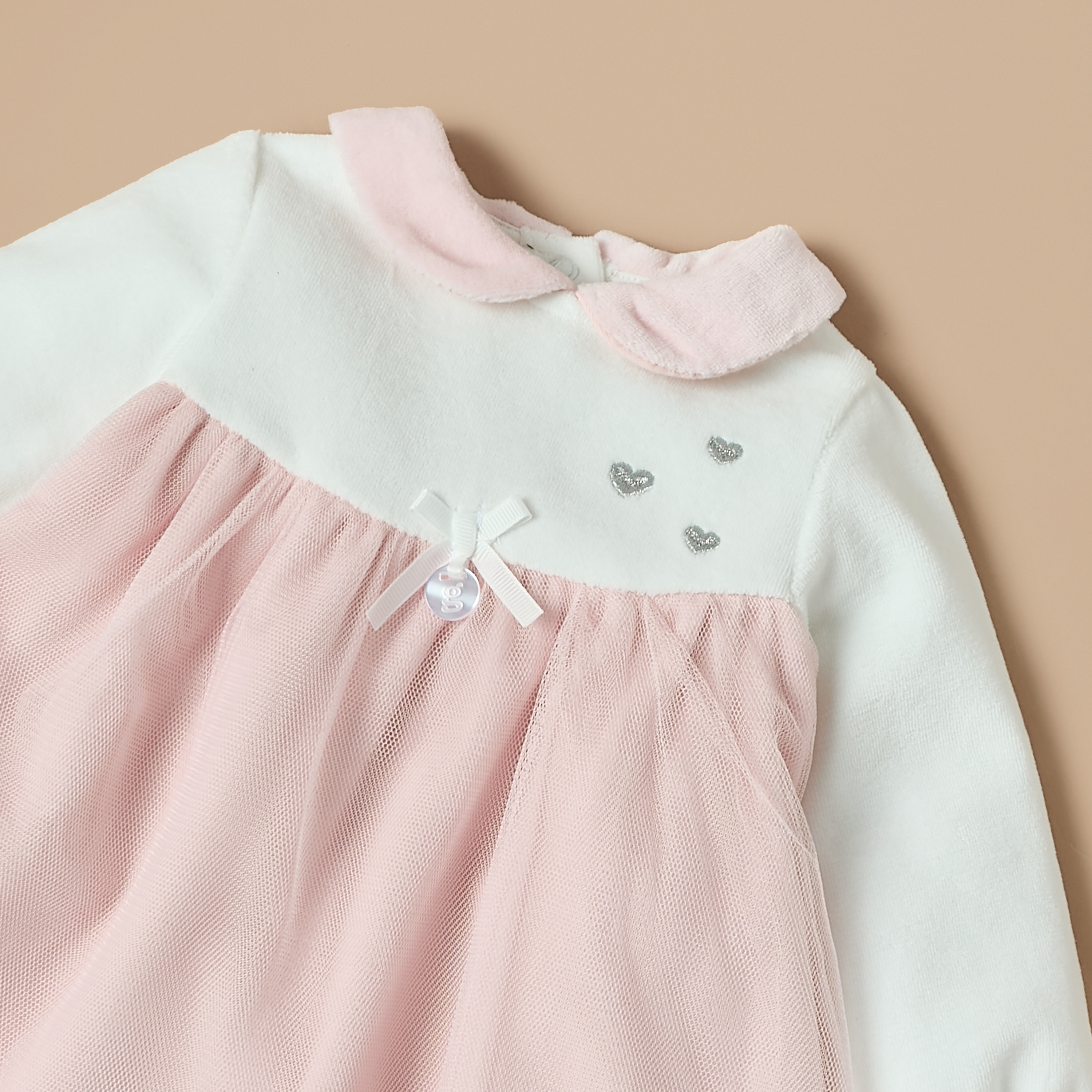 Giggles Colourblock A-line Dress with Stockings-baby-girls-clothing-dressesandjumpsuits-image-5