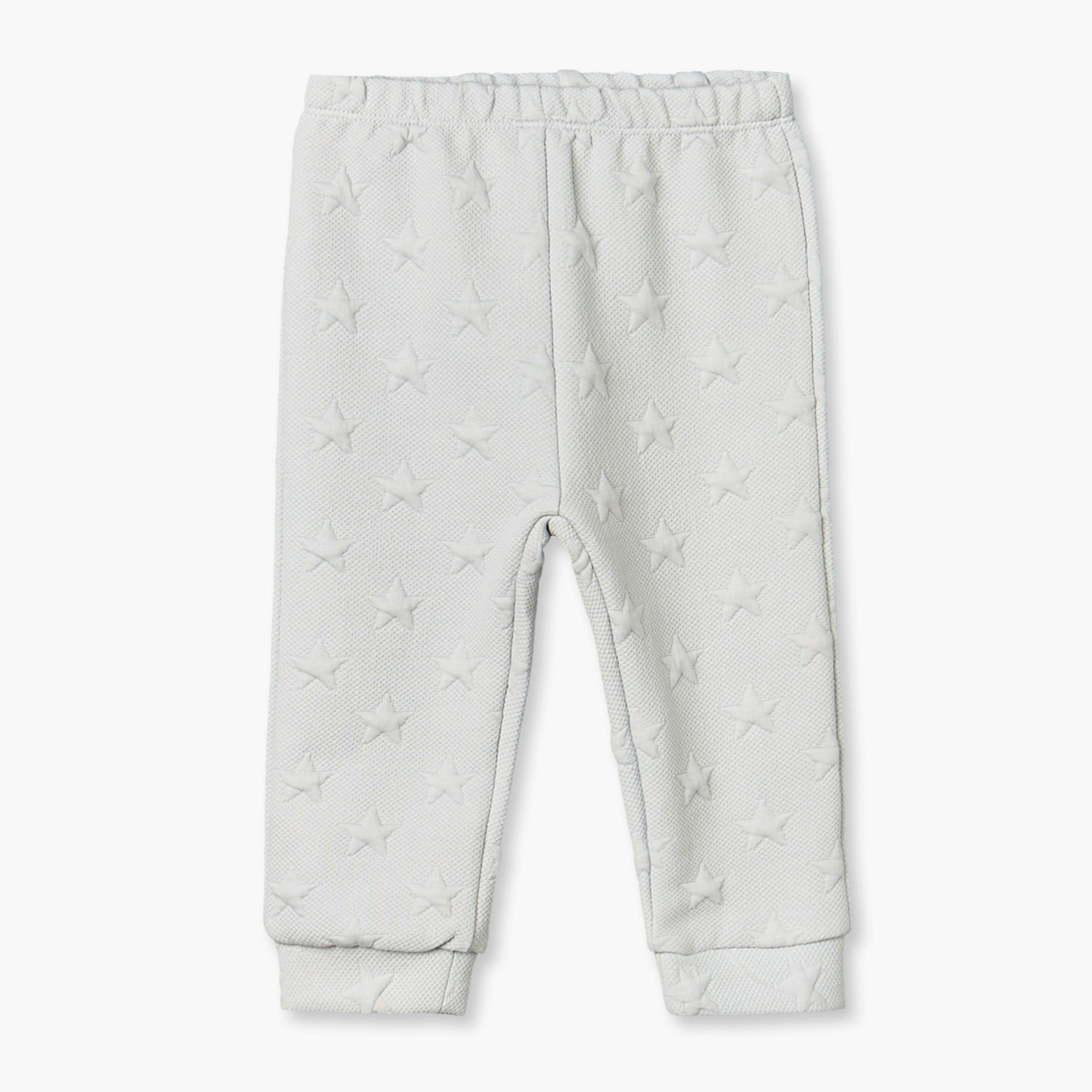 طقم بيجاما قطن بنقوش نجوم بارزة وياقة ضيقة وأكمام طويلة من جونيورز-baby-girls-clothing-nightwear-pyjamasets-image-3