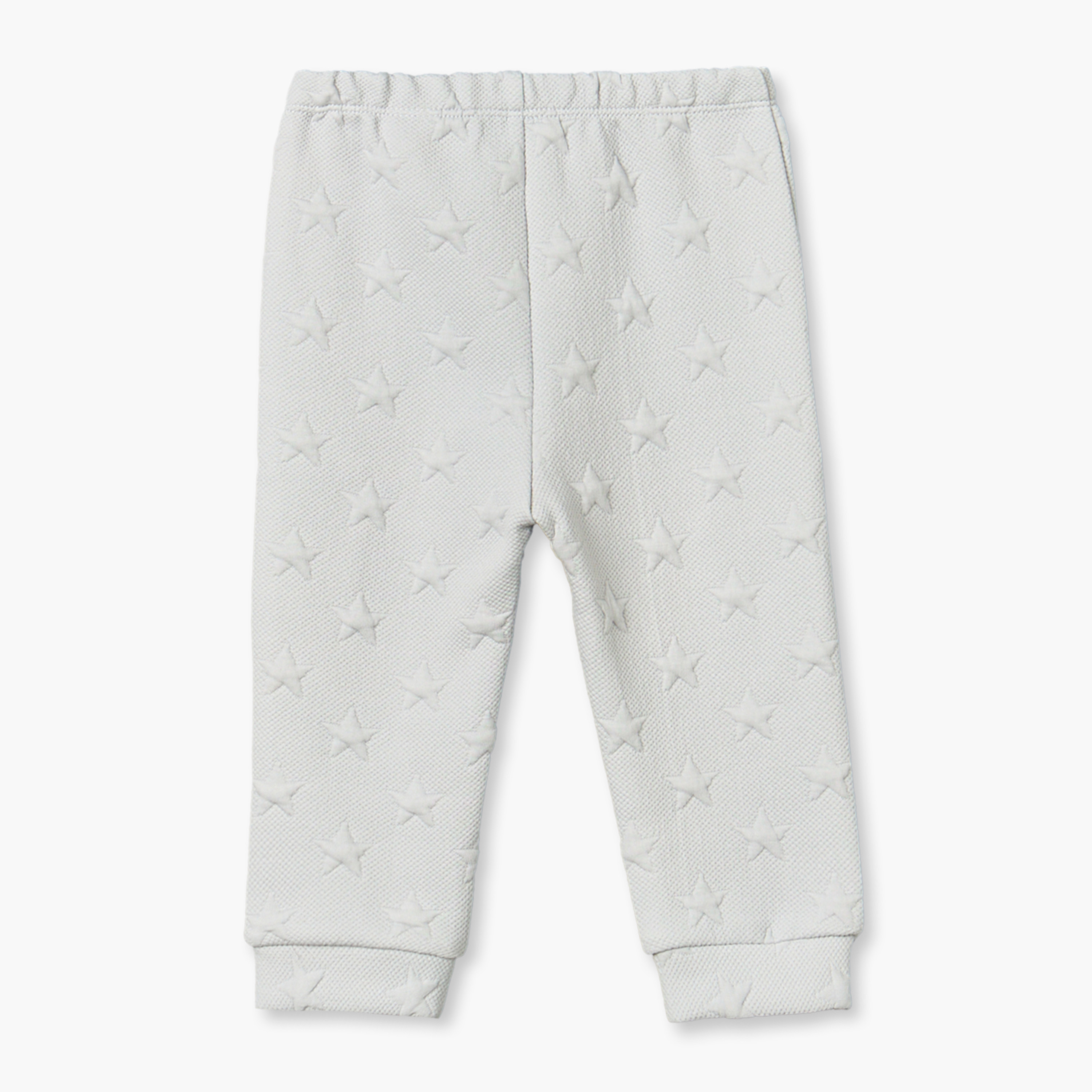 طقم بيجاما قطن بنقوش نجوم بارزة وياقة ضيقة وأكمام طويلة من جونيورز-baby-girls-clothing-nightwear-pyjamasets-image-5