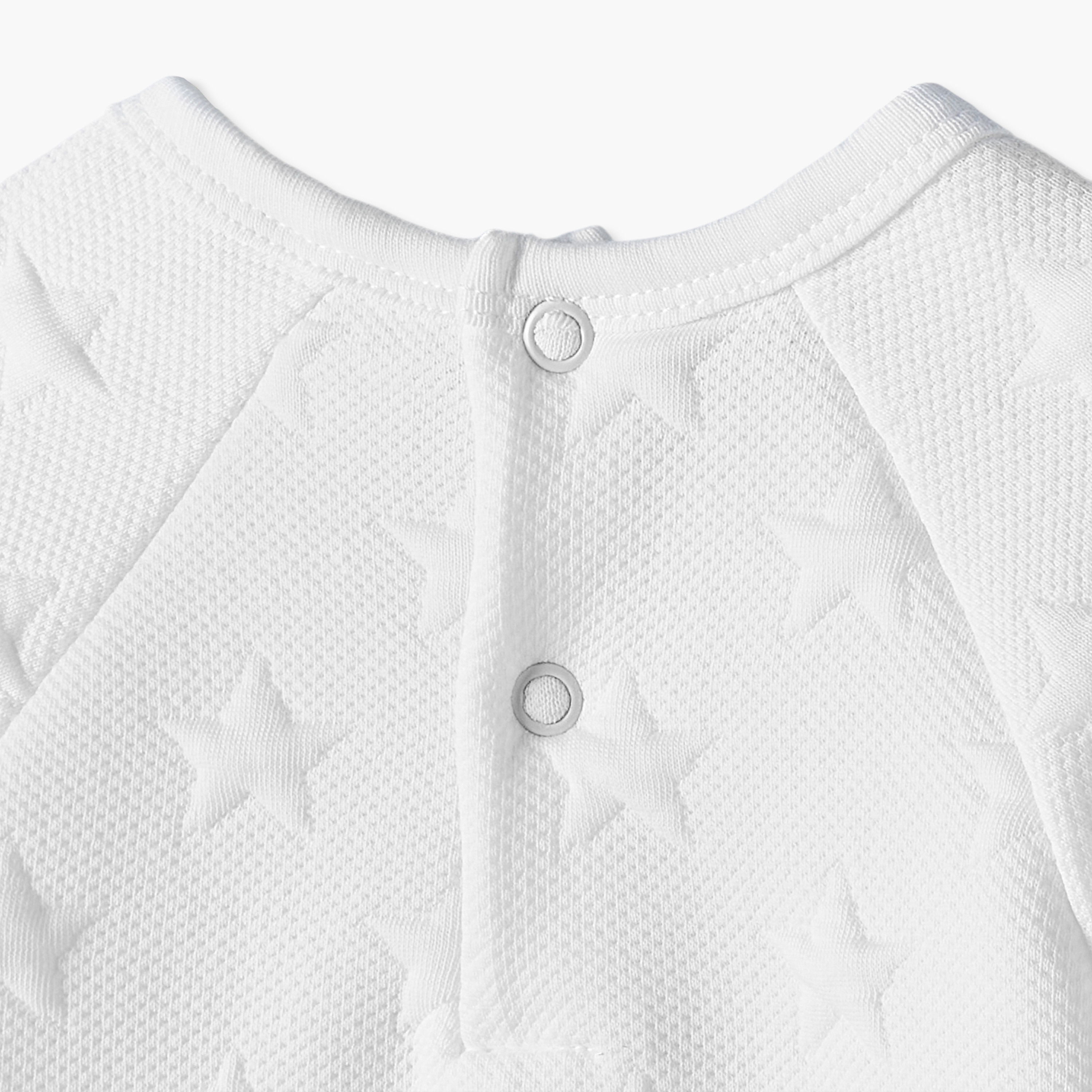 طقم بيجاما قطن بياقة ضيقة وأكمام طويلة ونجوم بارزة الملمس من جونيورز-baby-girls-clothing-nightwear-pyjamasets-image-8