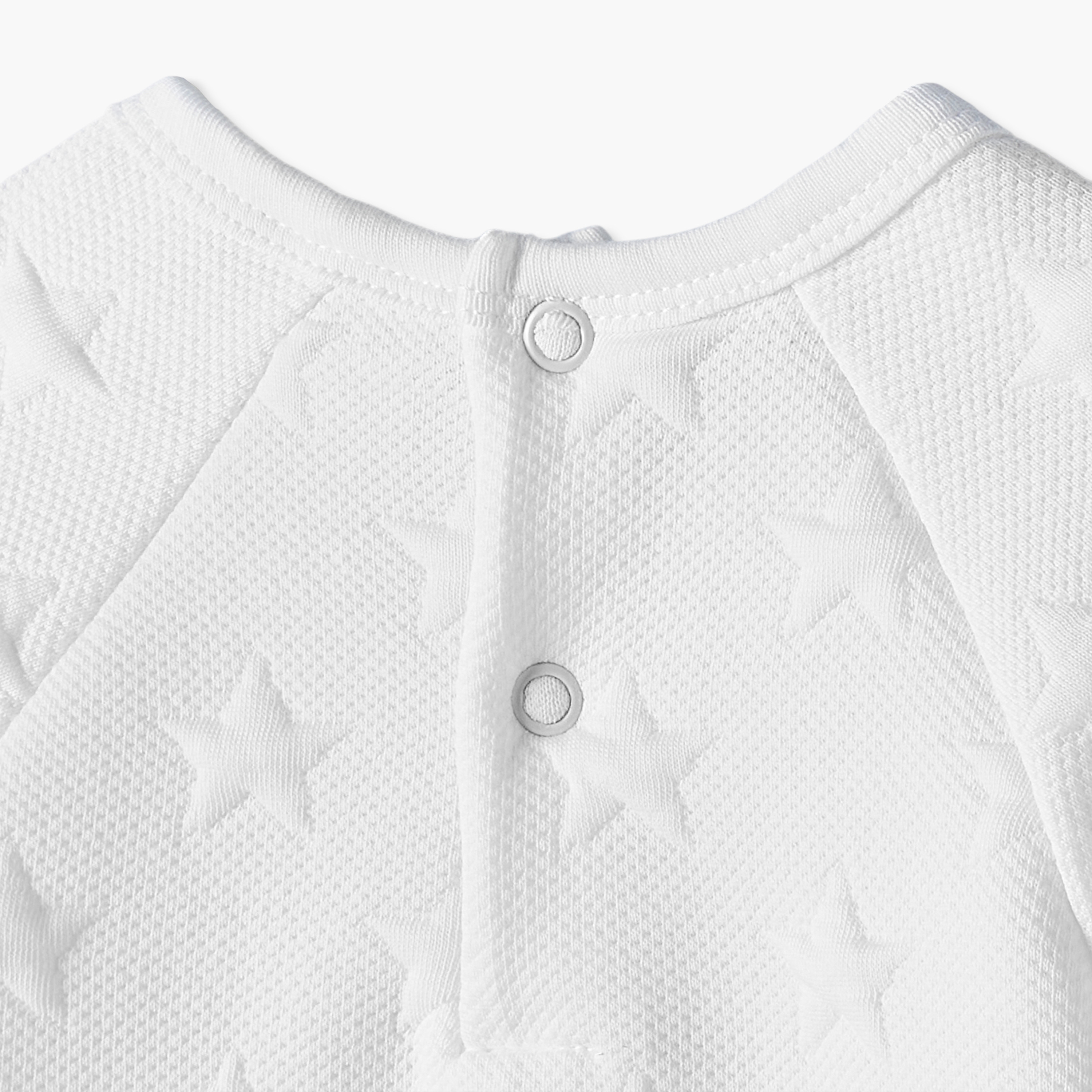 طقم بيجاما قطن بياقة ضيقة وأكمام طويلة ونجوم بارزة الملمس من جونيورز-baby-girls-clothing-nightwear-pyjamasets-image-9