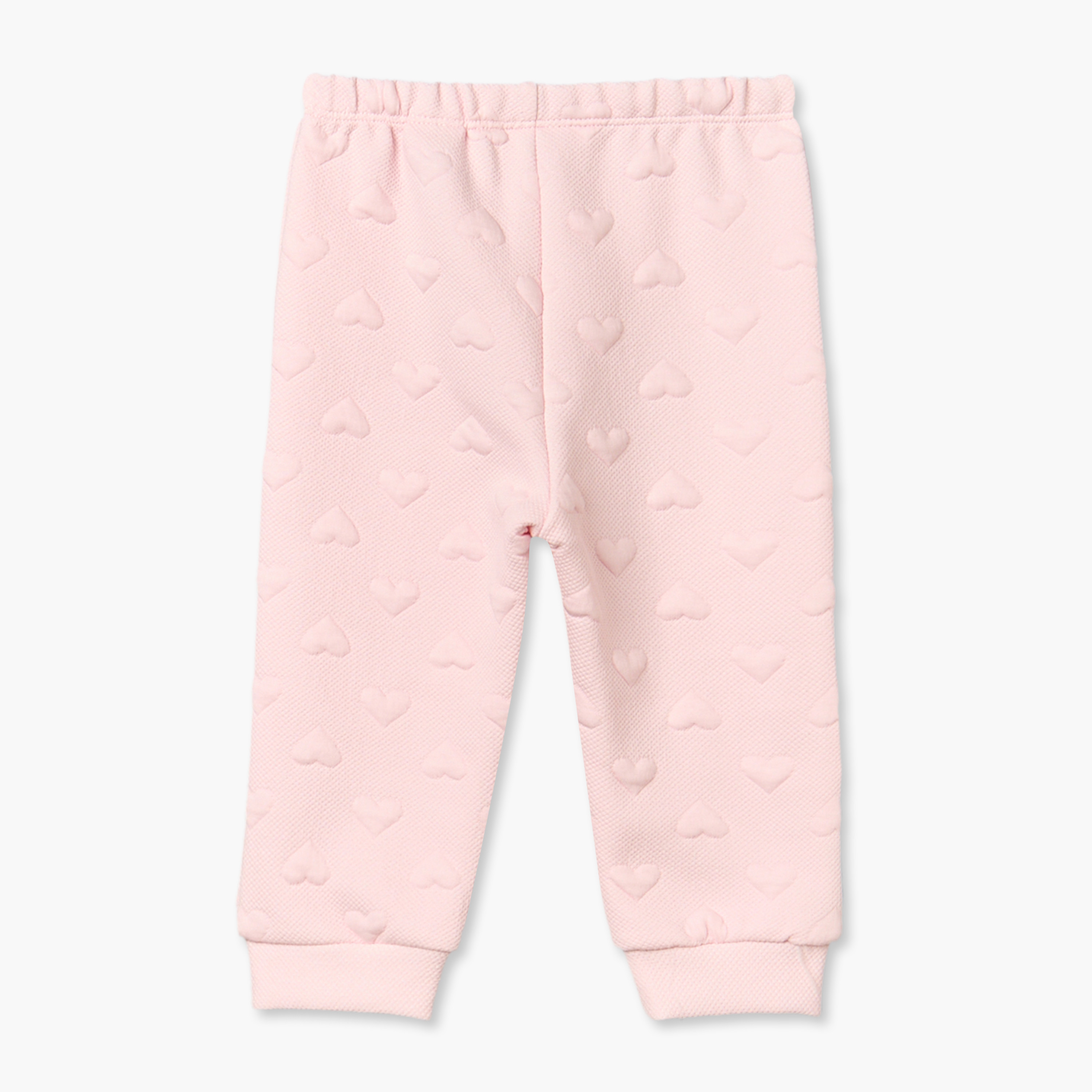 Juniors Cotton Crew Neck Long Sleeves Pyjama Set with Heart Texture-baby-girls-clothing-nightwear-pyjamasets-image-6