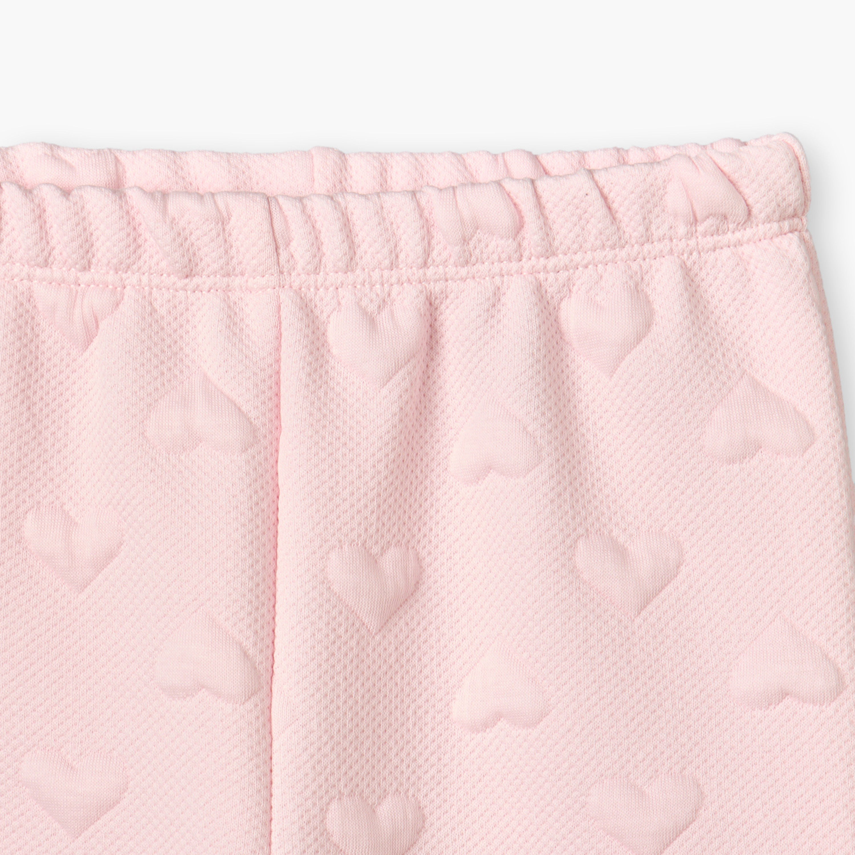 Juniors Cotton Crew Neck Long Sleeves Pyjama Set with Heart Texture-baby-girls-clothing-nightwear-pyjamasets-image-9