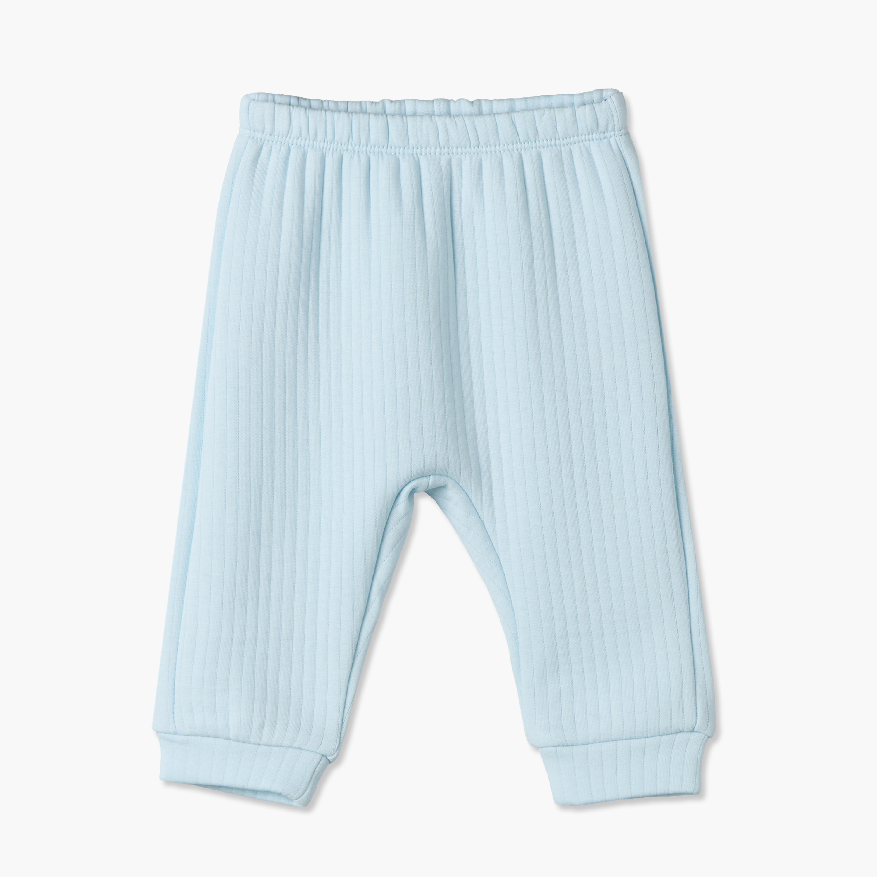 Giggles Collared Long Sleeves Pyjama Set with Ribbed Texture-baby-boys-clothing-nightwear-pyjamasets-image-4