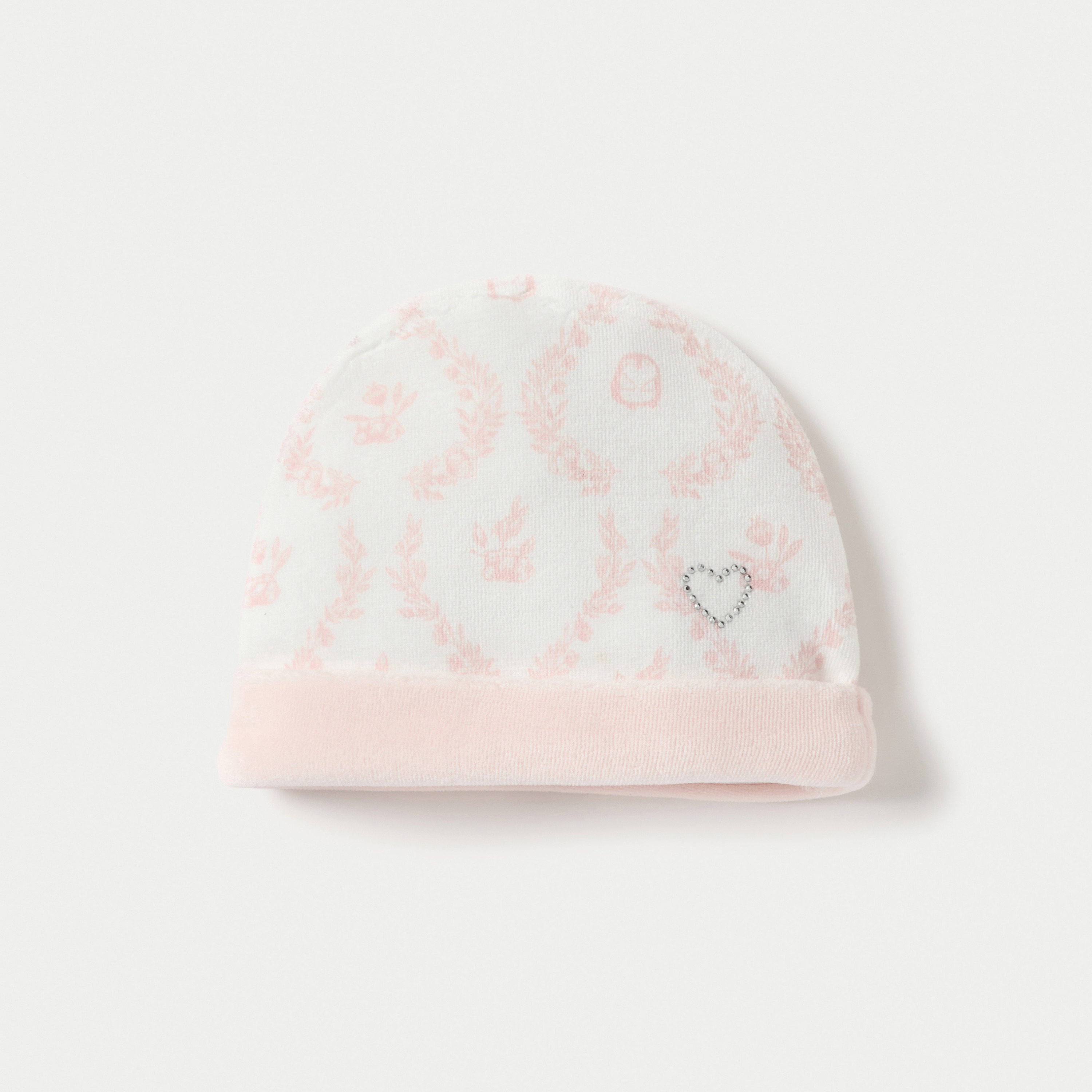 Giggles Floral Print Beanie Cap-promo_babyshop_Buy3for10_UAE230426-image-2