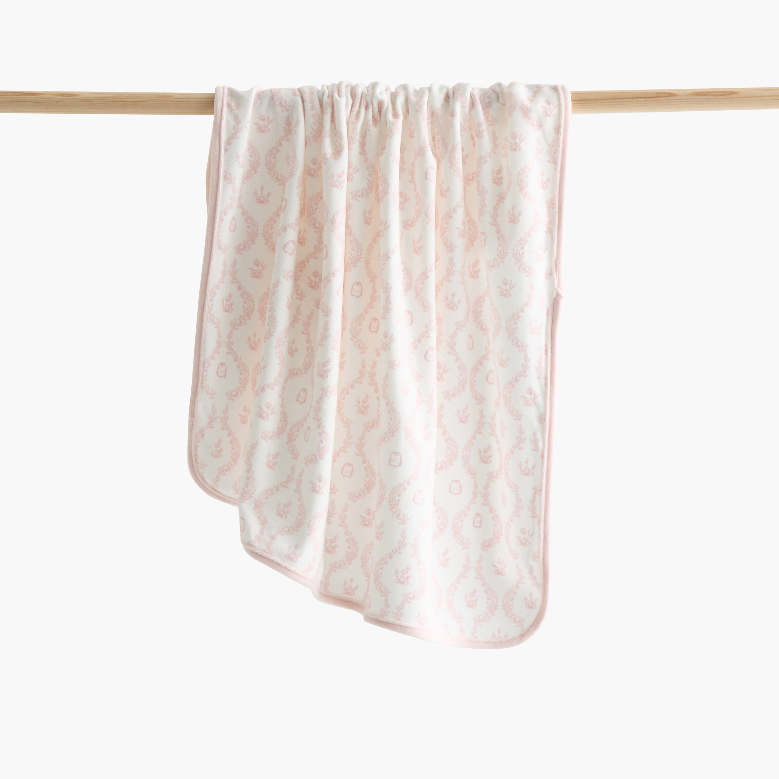 Giggles Printed Receiving Blanket - 70x70 cm-baby-nursery-blanketsandswaddles-receivingblankets-image-1
