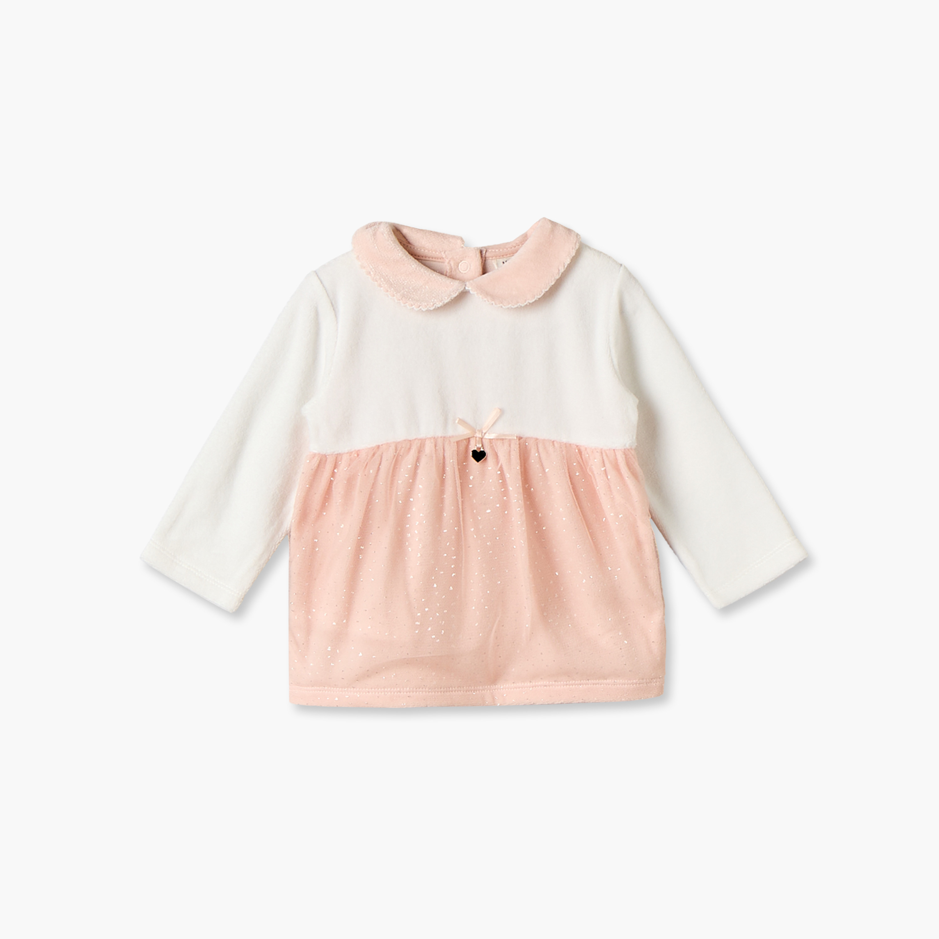 طقم بيجاما بياقة وأكمام طويلة وأزرار إغلاق من جيجلز-baby-girls-clothing-nightwear-pyjamasets-image-2
