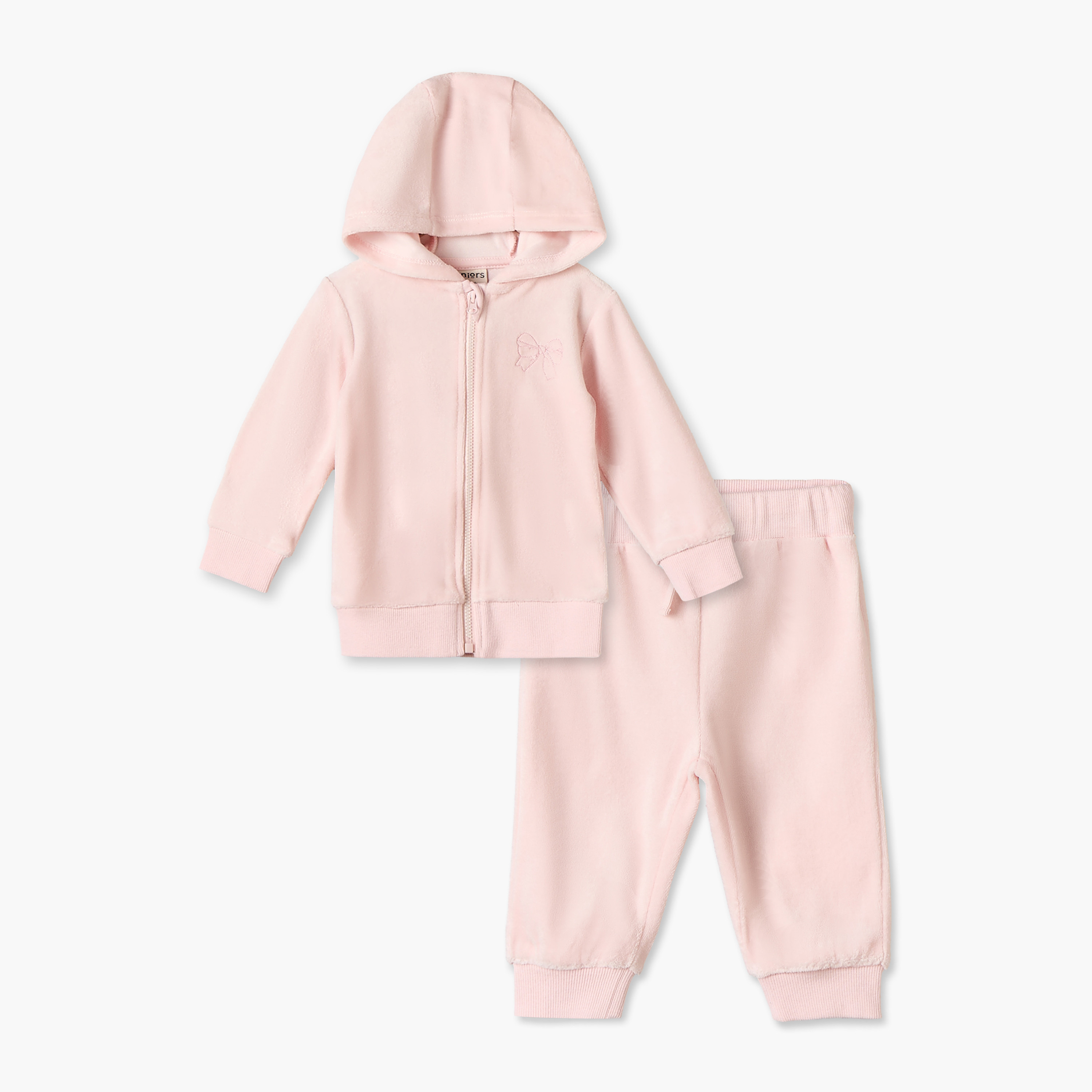 Juniors Hooded Long Sleeves Sweatshirt and Joggers with Elasticated Drawstring Wast-baby-boys-clothing-nightwear-pyjamasets-image-1