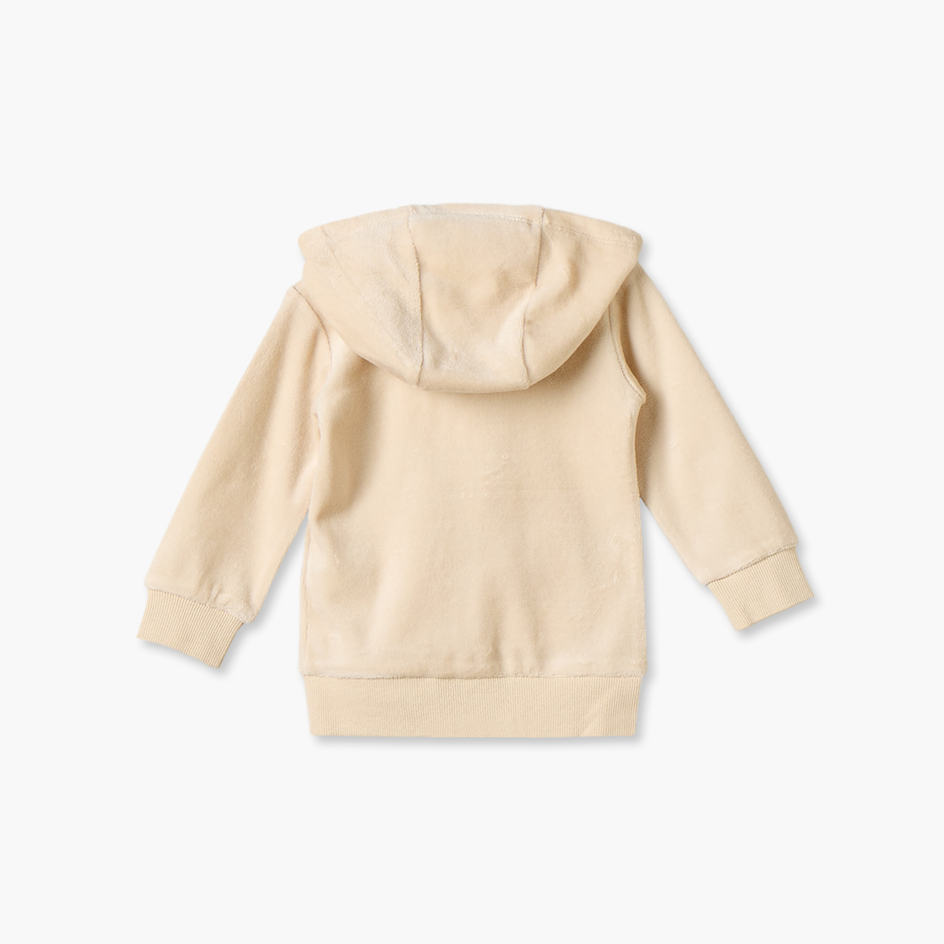 طقم هودي بأكمام طويلة بسحاب وبنطلون رياضي مع تطريز دب من جونيورز-baby-girls-clothing-nightwear-pyjamasets-image-5