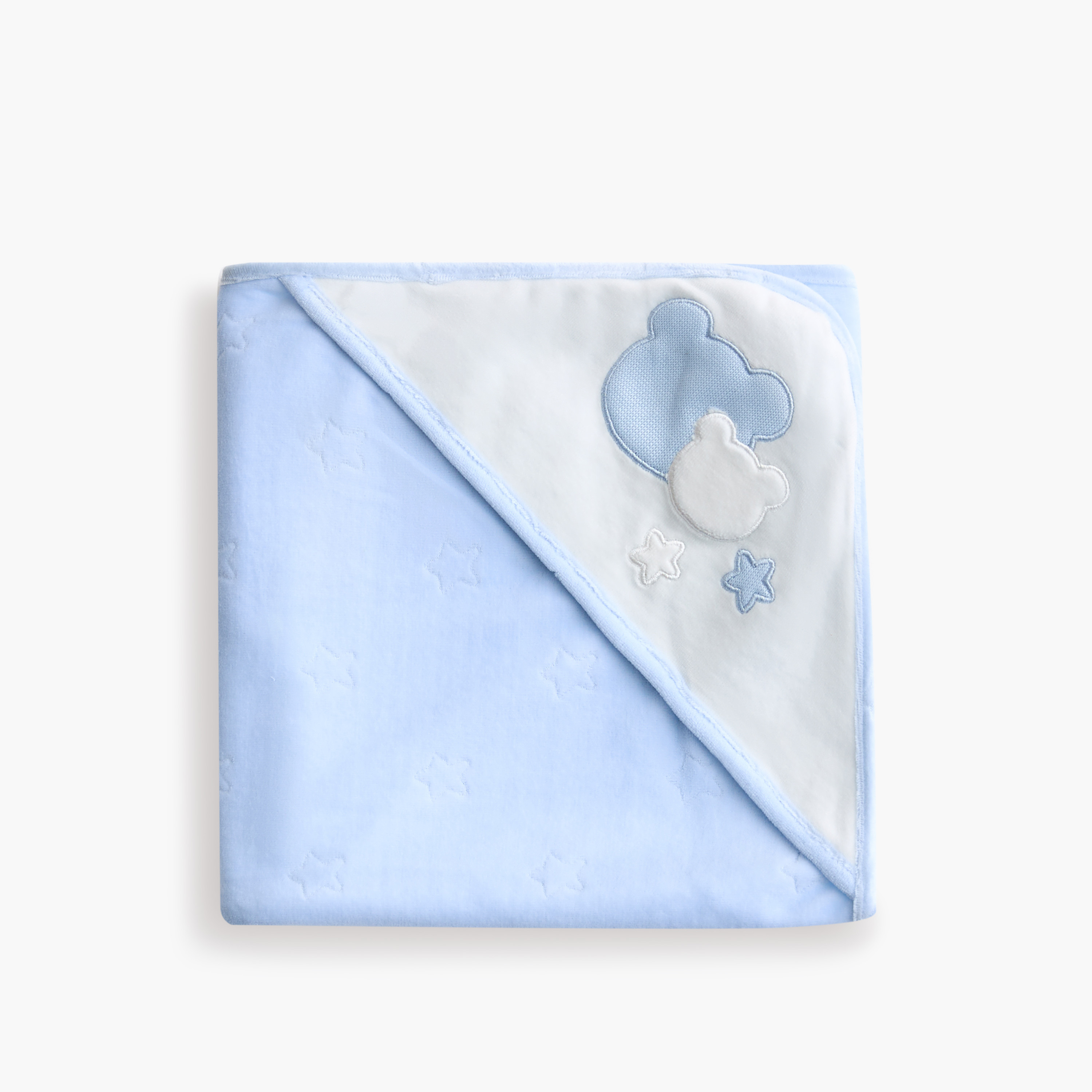 بطّانية حديثي ولادة مزخرفة من جيجلز - 70x70 سم-baby-nursery-blanketsandswaddles-receivingblankets-image-3