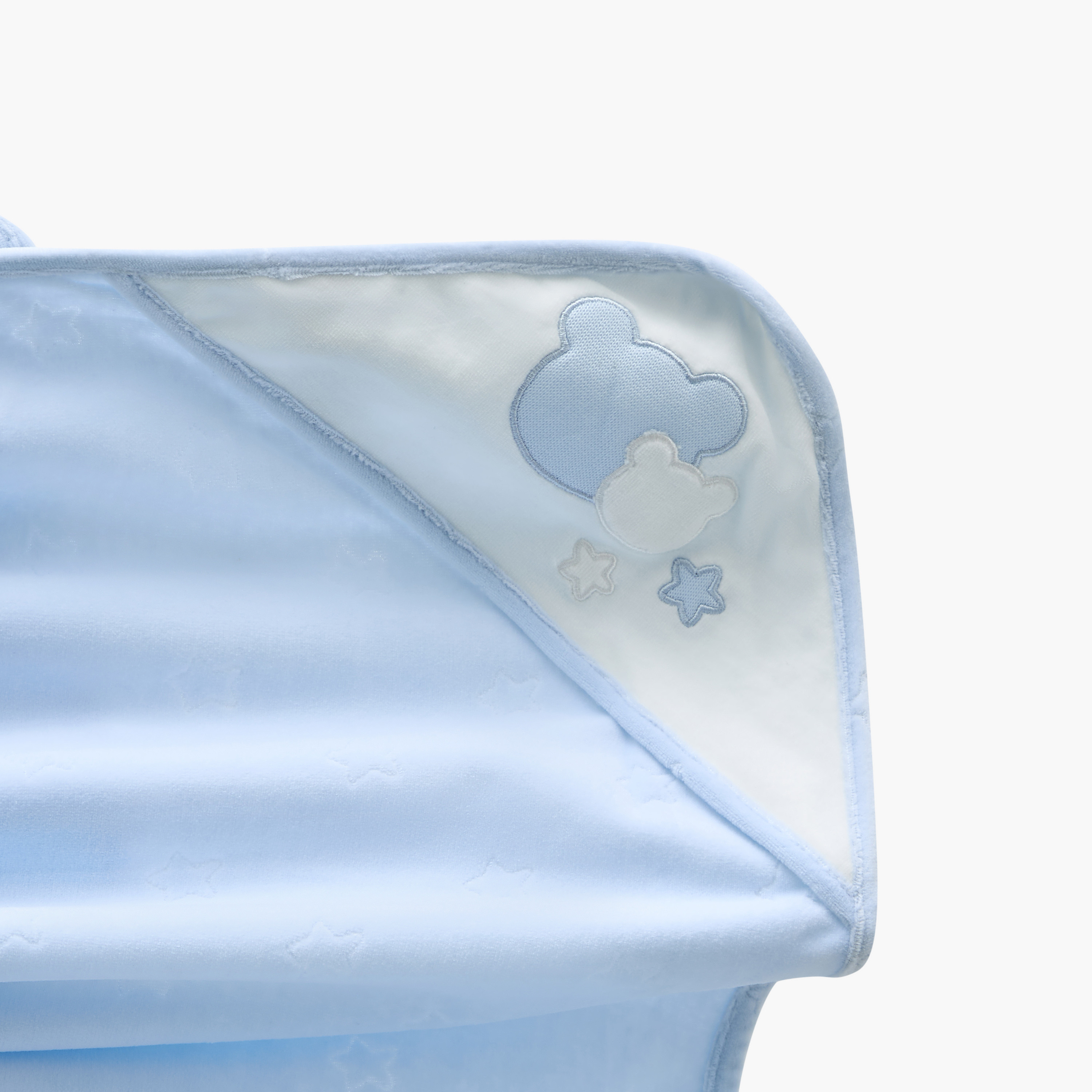 بطّانية حديثي ولادة مزخرفة من جيجلز - 70x70 سم-baby-nursery-blanketsandswaddles-receivingblankets-image-4