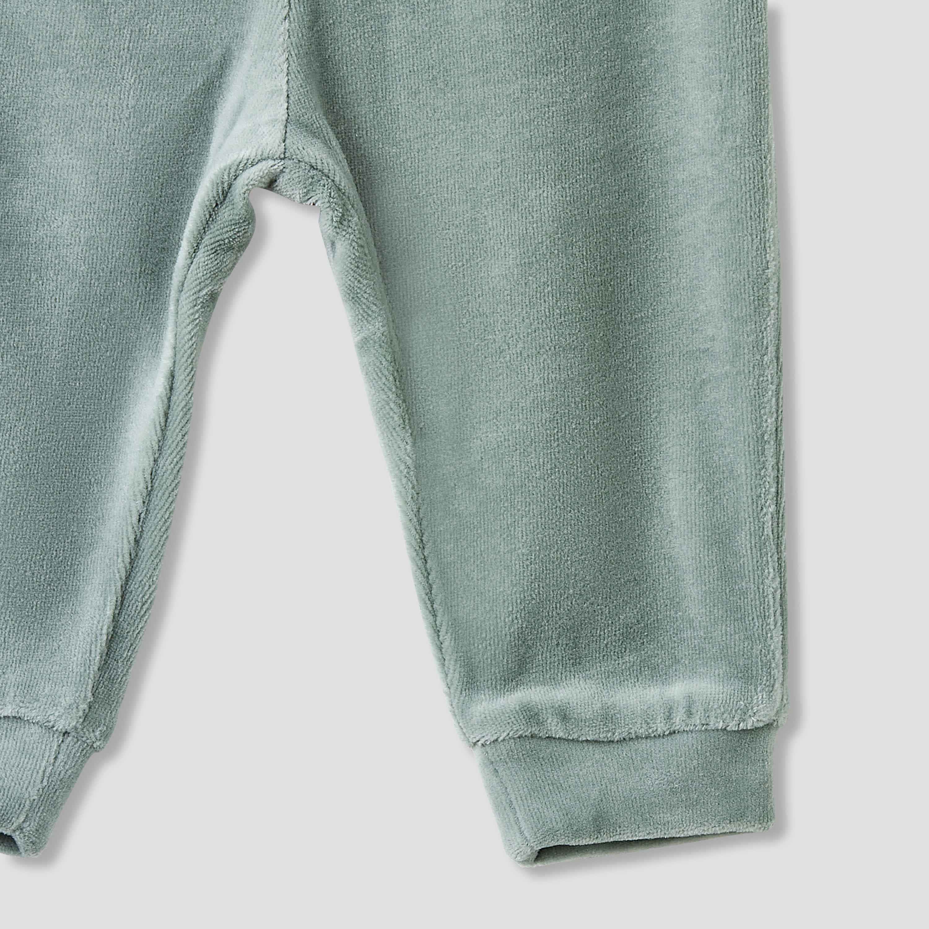 طقم بيجاما بياقة مستديرة وأكمام طويلة وزخارف سيارة من جونيورز-baby-boys-clothing-winterwear-setsandcoords-image-3