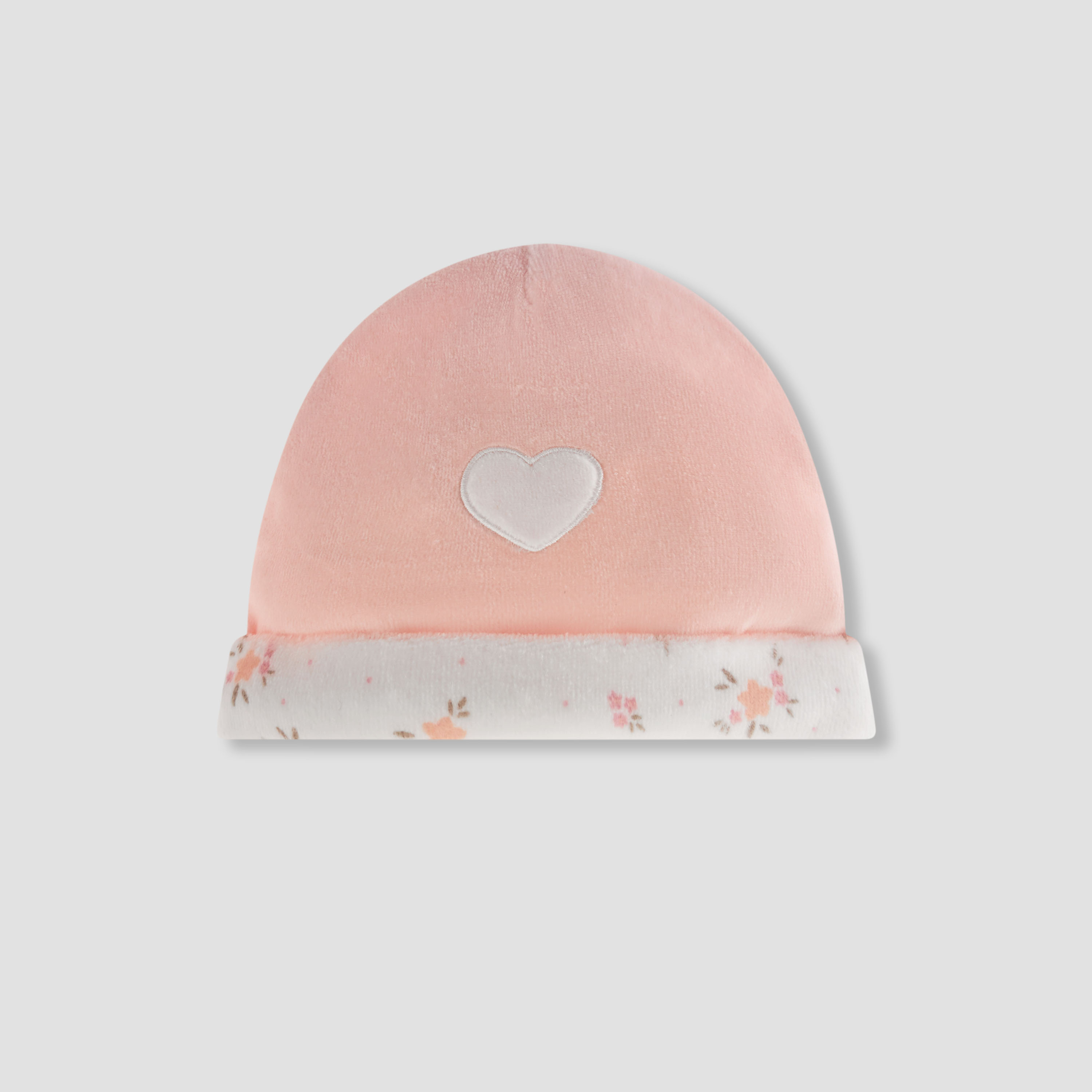 Juniors Girls Cap with Heart Applique-baby-girls-accessories-caps-image-2