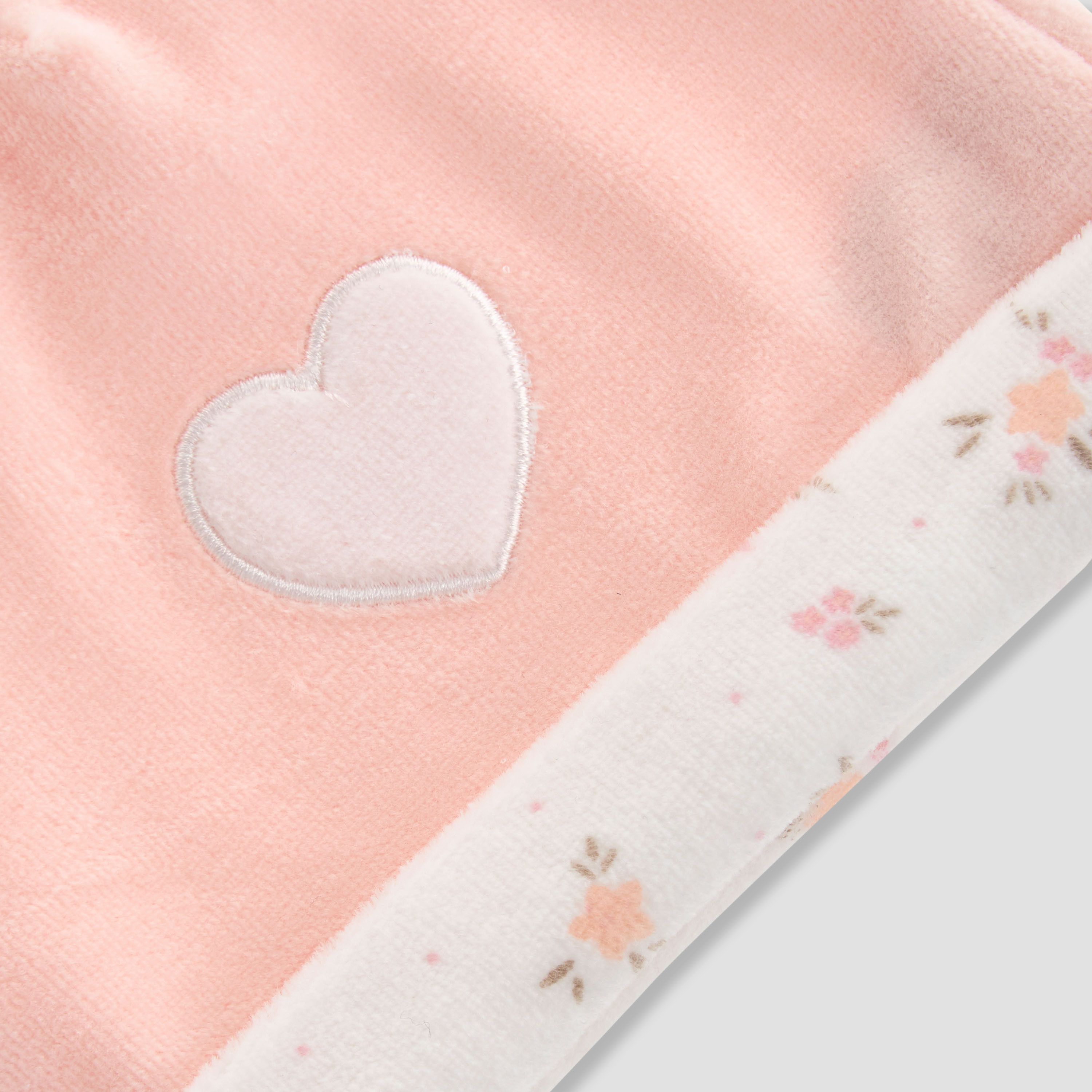Juniors Girls Cap with Heart Applique-baby-girls-accessories-caps-image-4