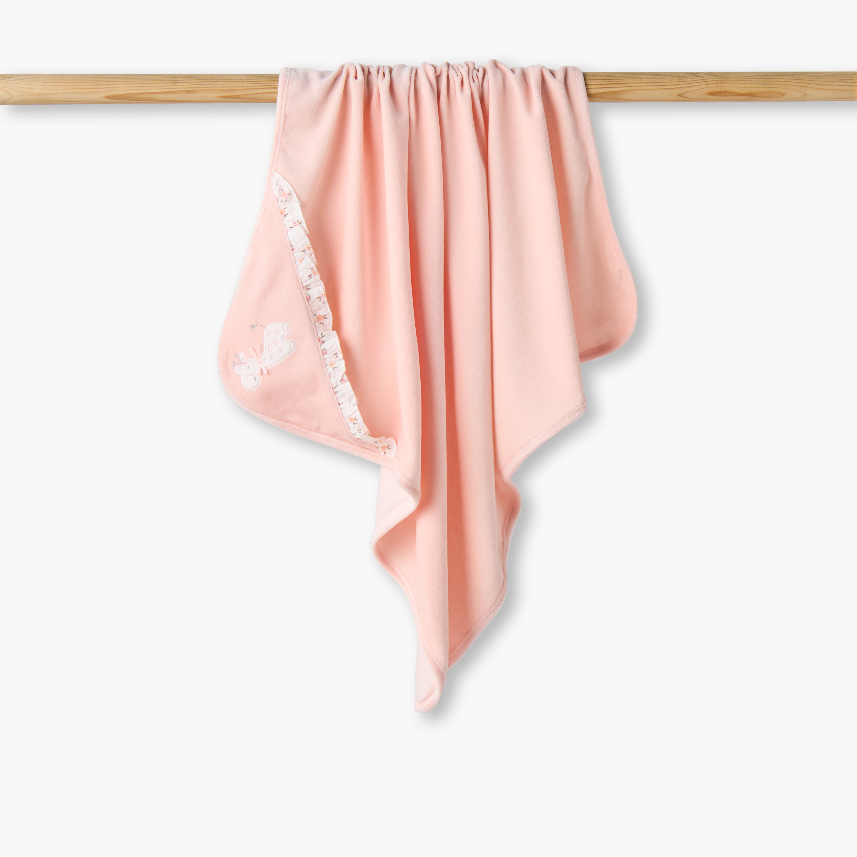 بطانية مواليد بغطاء رأس من جونيورز-baby-nursery-blanketsandswaddles-receivingblankets-image-1