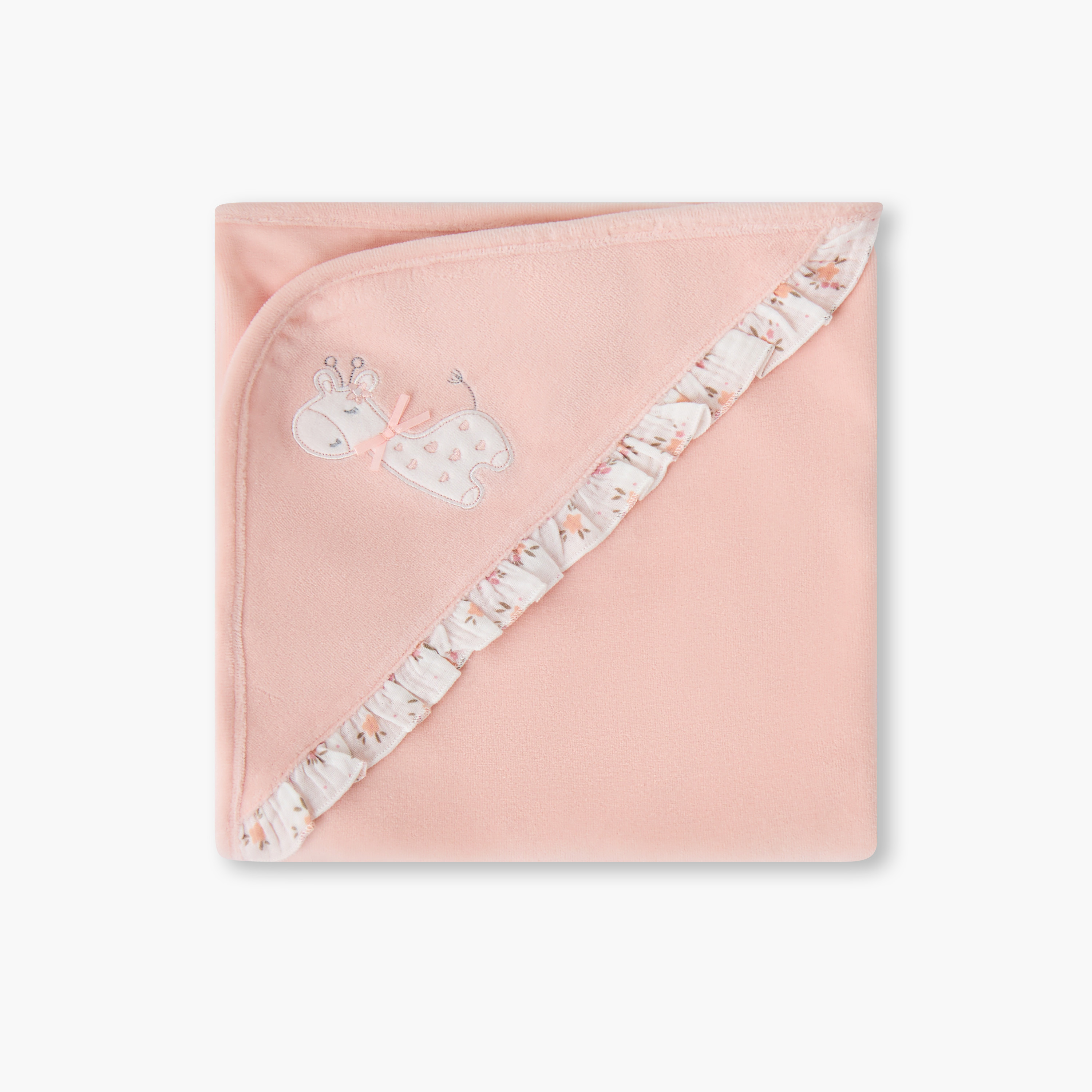 بطانية مواليد بغطاء رأس من جونيورز-baby-nursery-blanketsandswaddles-receivingblankets-image-3