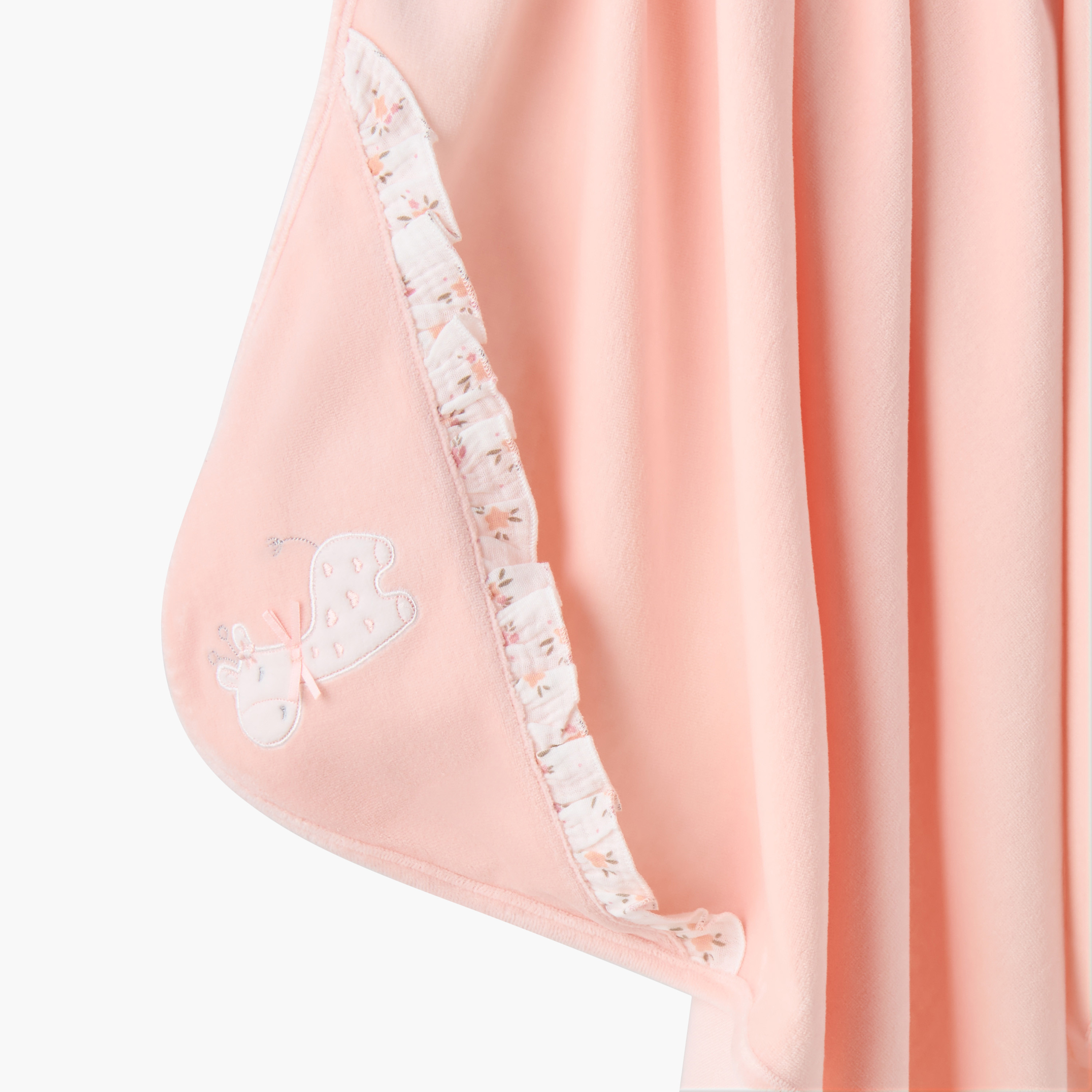 بطانية مواليد بغطاء رأس من جونيورز-baby-nursery-blanketsandswaddles-receivingblankets-image-4