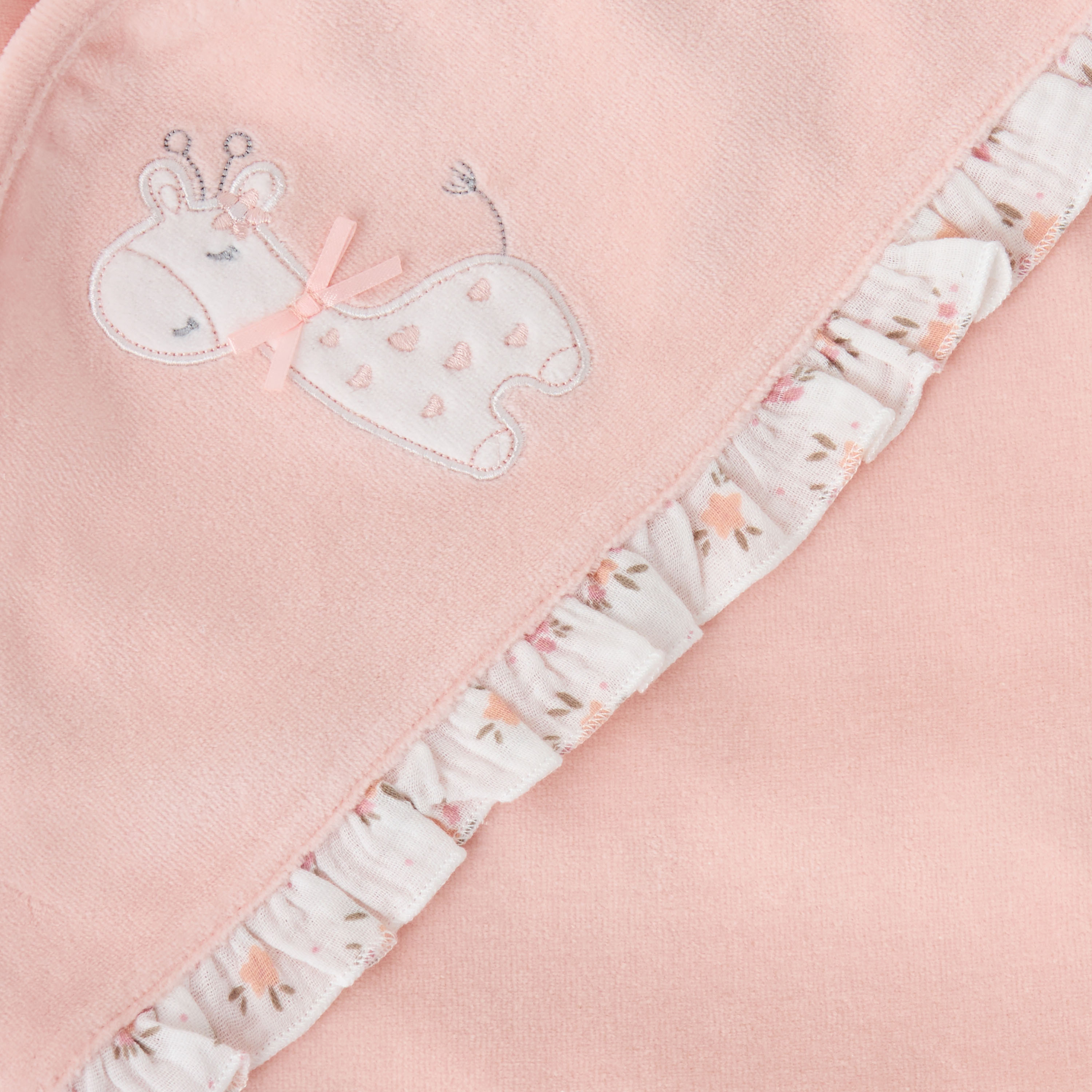 بطانية مواليد بغطاء رأس من جونيورز-baby-nursery-blanketsandswaddles-receivingblankets-image-5