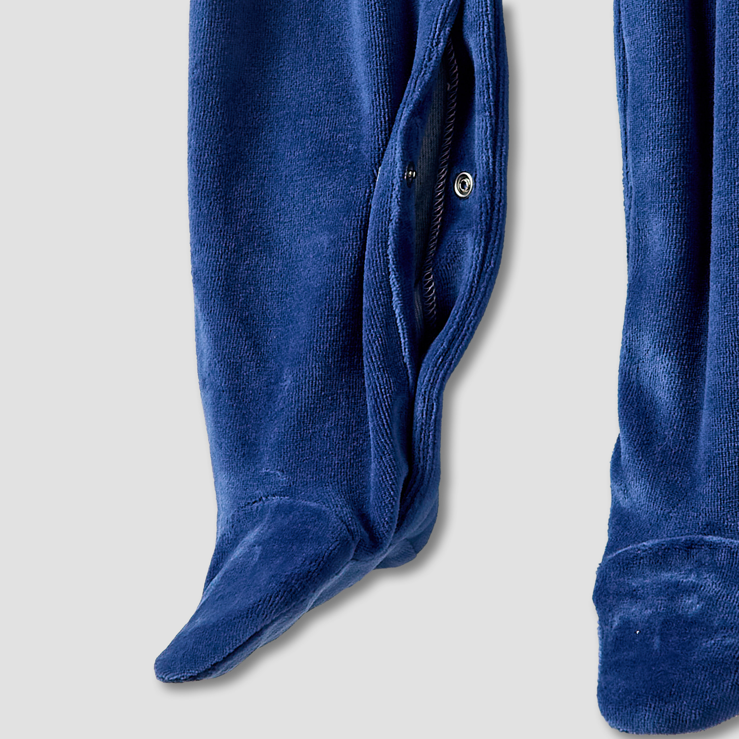 Giggles Collared Sleepsuit with Embroidered Detail - Long Sleeves-baby-boys-clothing-winterwear-sleepsuits-image-4