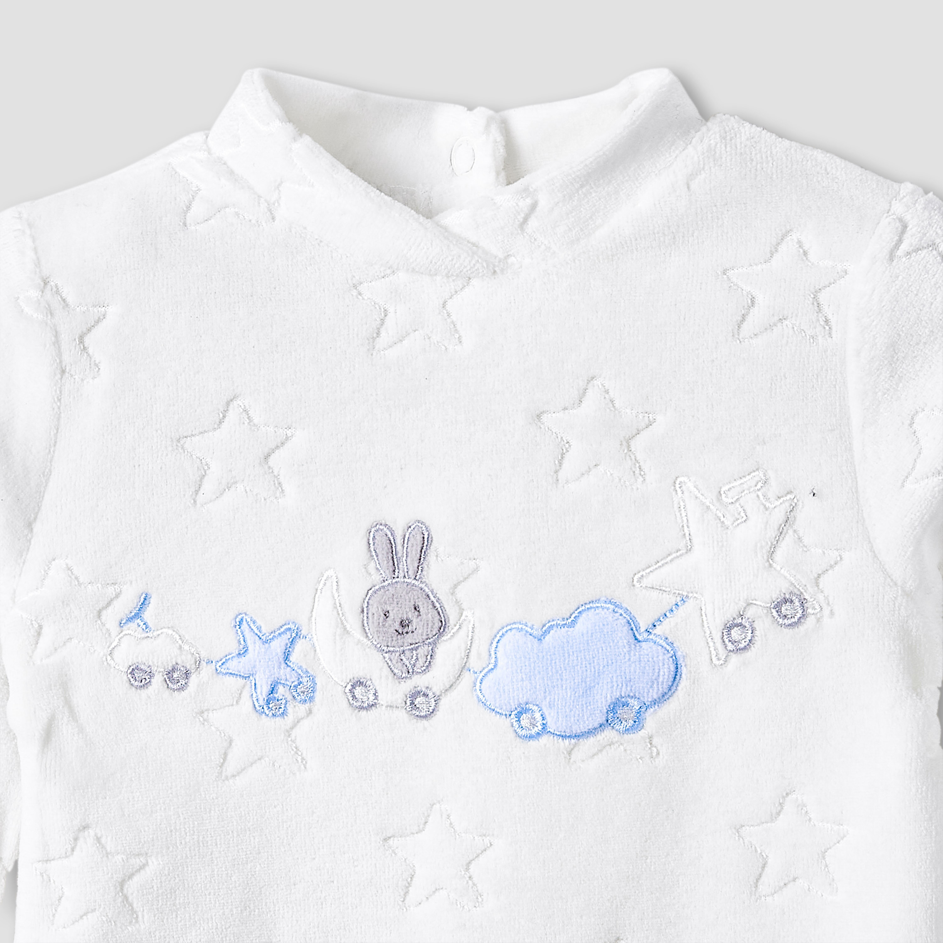 Giggles Pyjama Set with Embossed Star - Long Sleeves - Crew Neck-baby-boys-clothing-nightwear-pyjamasets-image-4