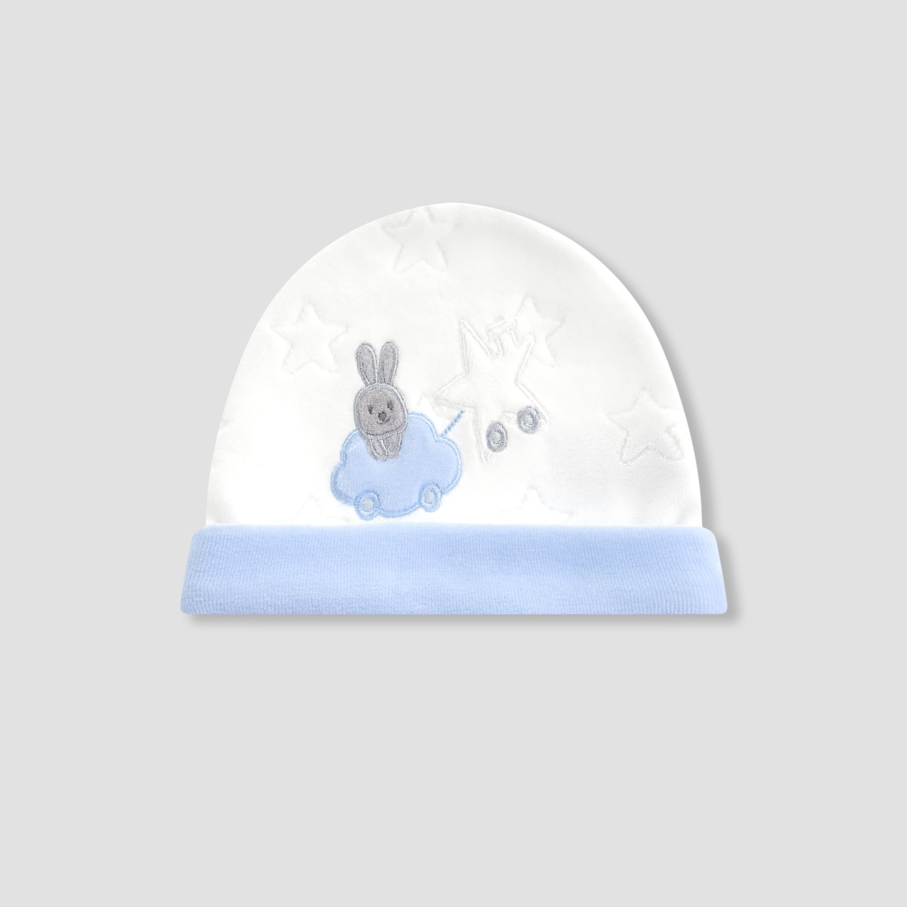 Giggles Baby Cap with Embroidered Detail-baby-boys-accessories-caps-image-1