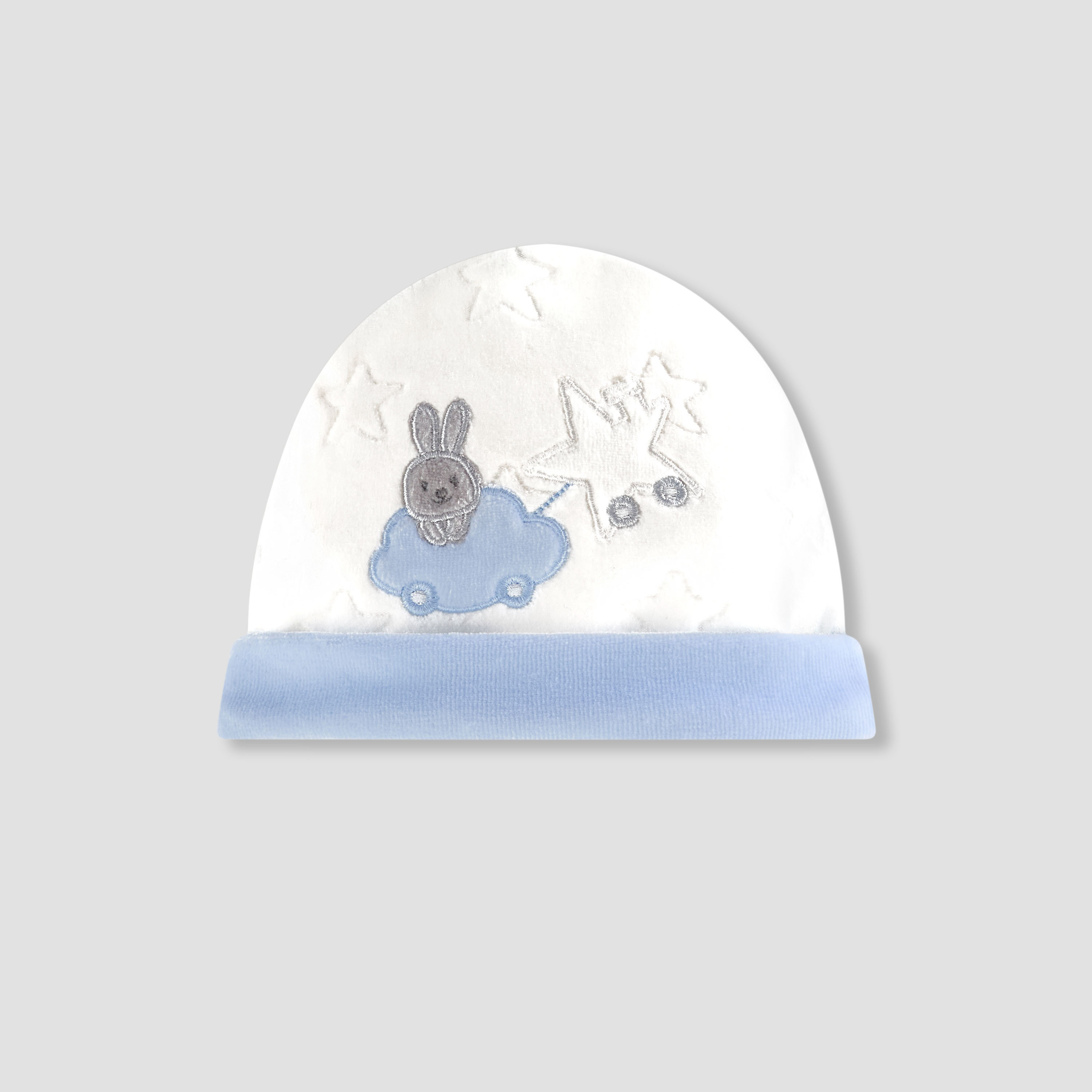 Giggles Baby Cap with Embroidered Detail-baby-boys-accessories-caps-image-2