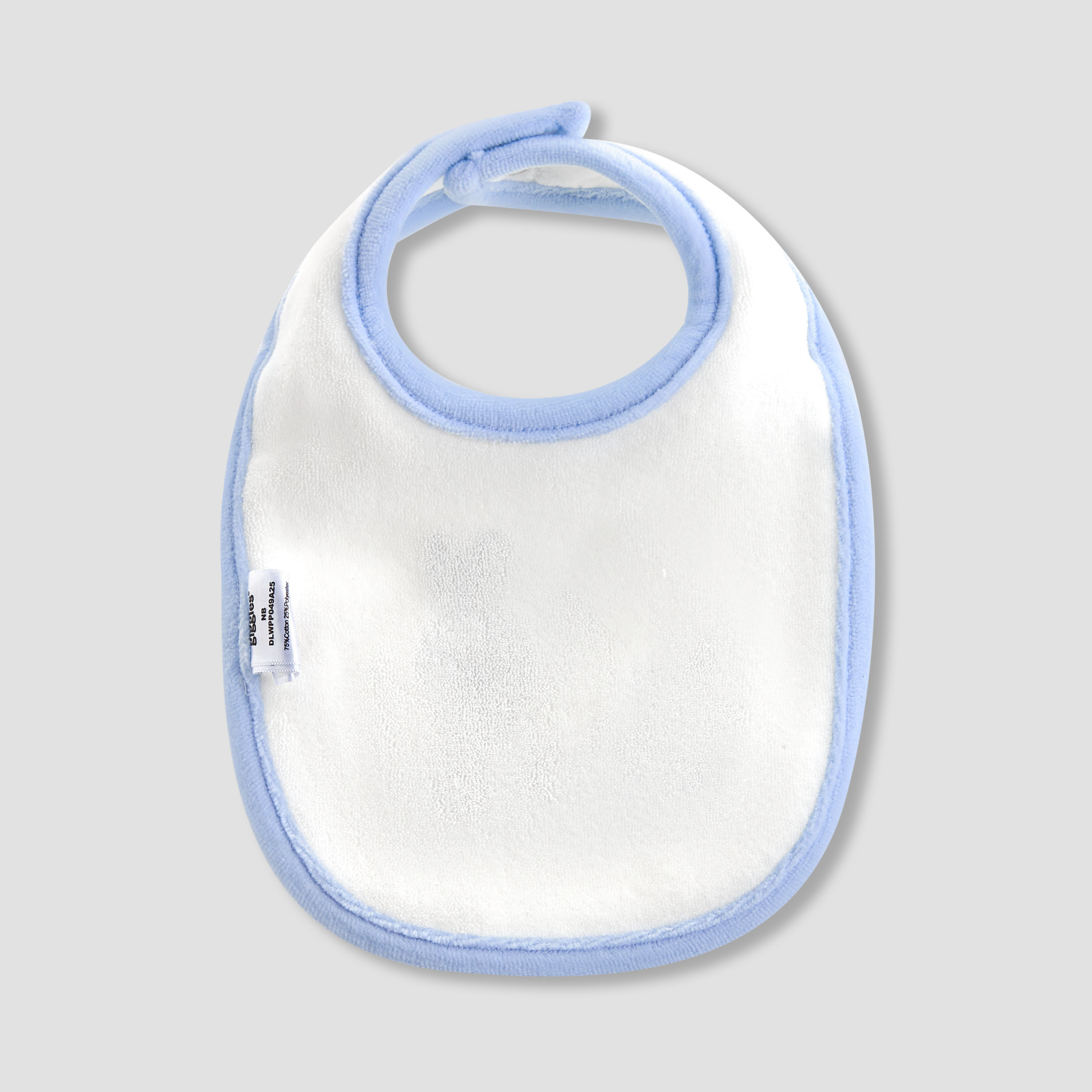 Giggle Baby Bib with Embroidered Detail-baby-feeding-bibs-image-2